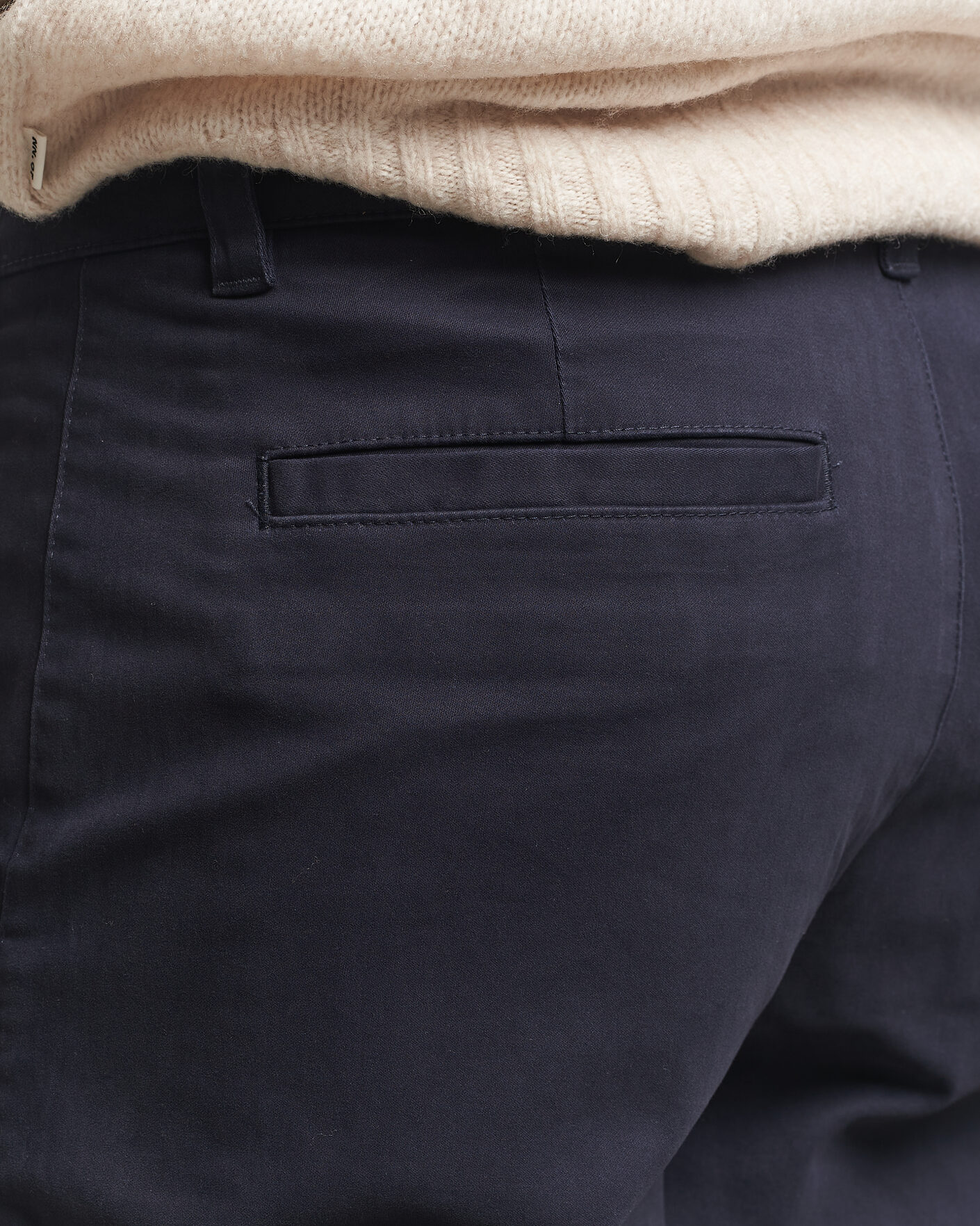 Mies | Housut | BOSS ORANGE | Cotton Chino Dark Blue