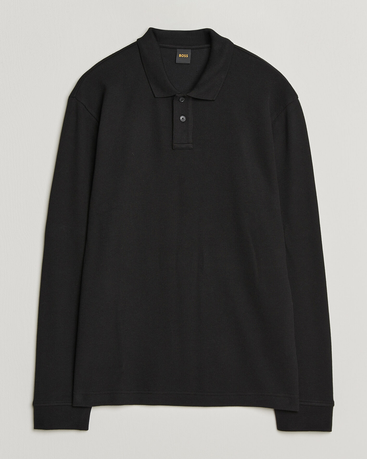 Mies | Puserot | BOSS ORANGE | Petempesto Polo Sweater Black