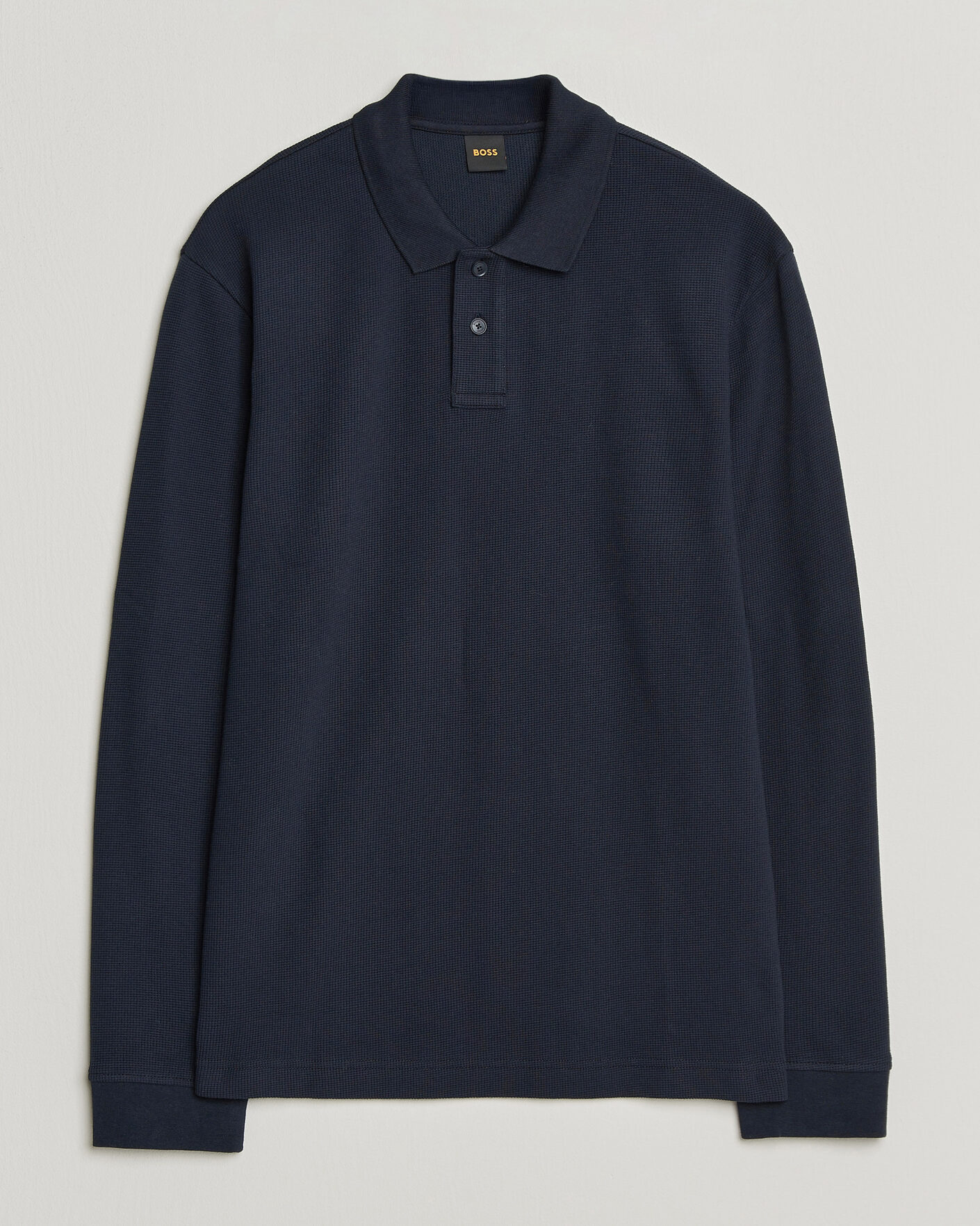 Mies | Puserot | BOSS ORANGE | Petempesto Polo Sweater Dark Blue