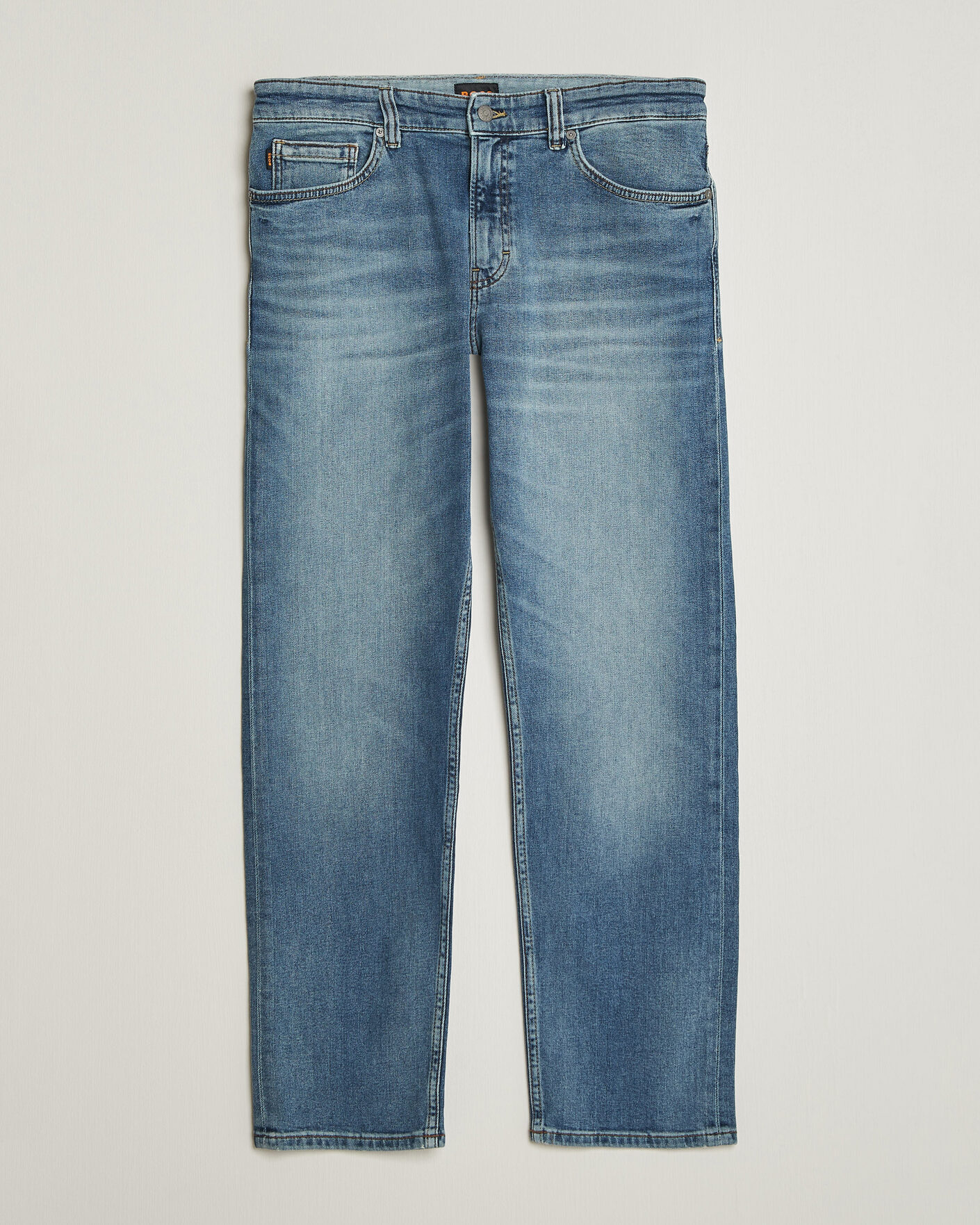 Mies | Farkut | BOSS ORANGE | Ogden Regular Fit Jeans Medium Blue