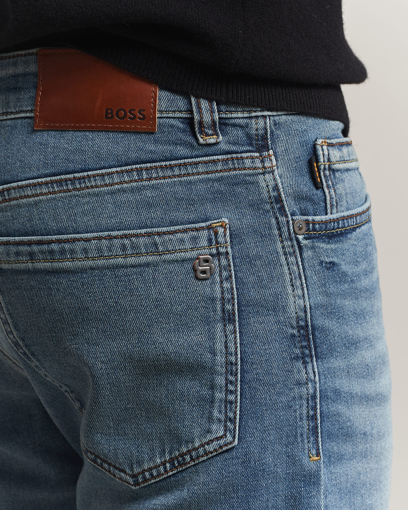 Mies | Farkut | BOSS ORANGE | Ogden Regular Fit Jeans Medium Blue