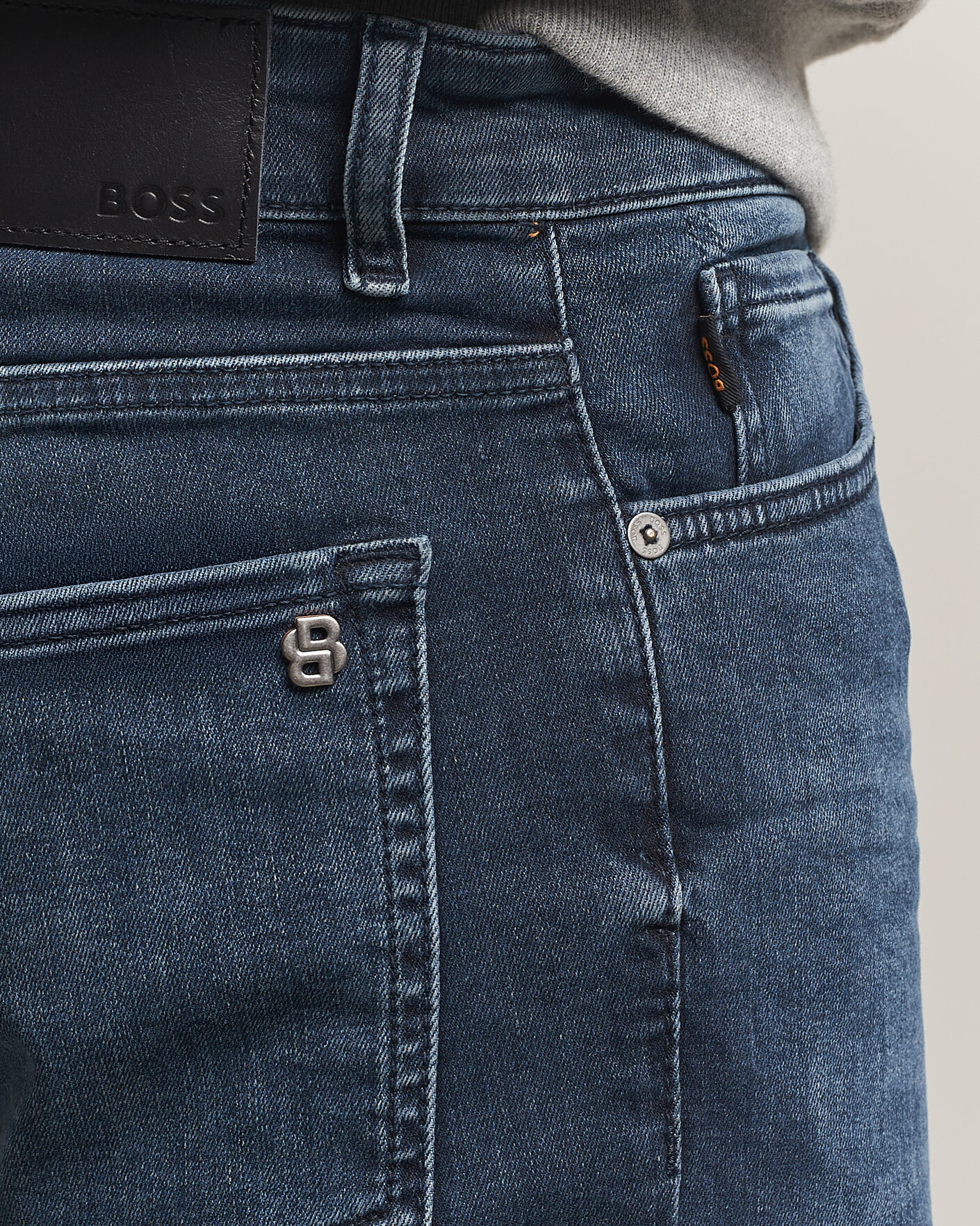 Mies | Farkut | BOSS ORANGE | Re.Maine Regular Fit Jeans Navy