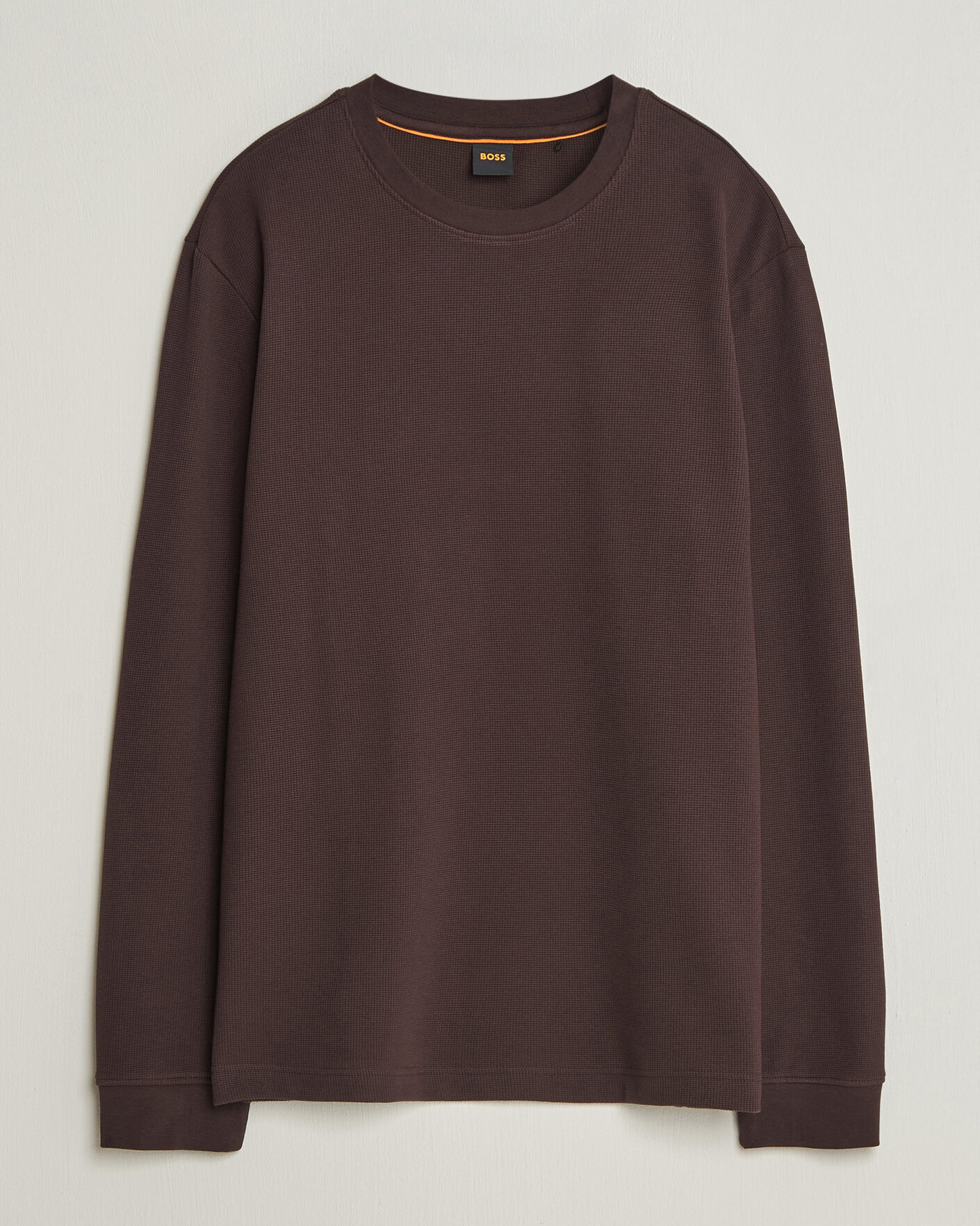 Mies | Puserot | BOSS ORANGE | Tempesto Sweater Dark Brown