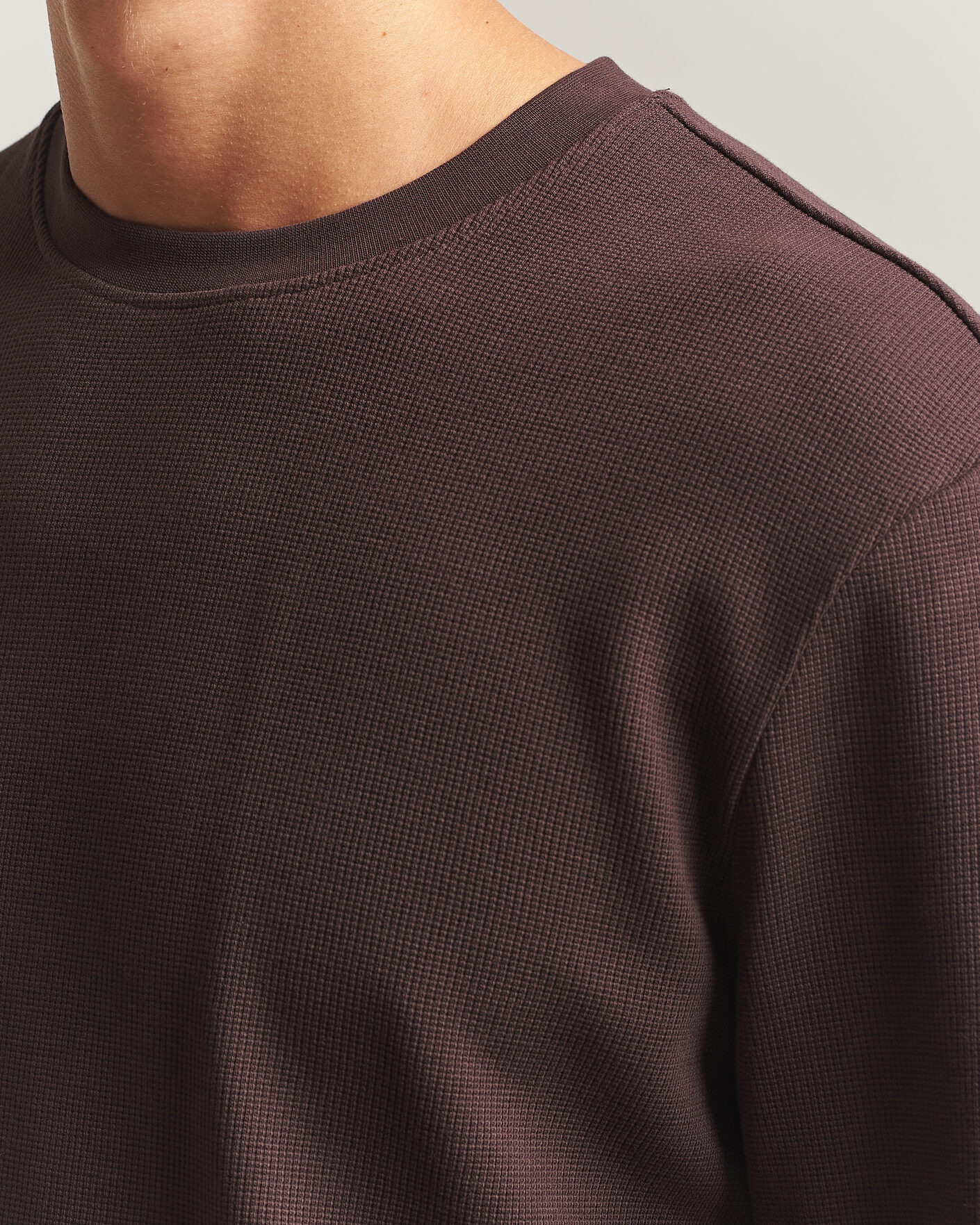 Mies | Puserot | BOSS ORANGE | Tempesto Sweater Dark Brown