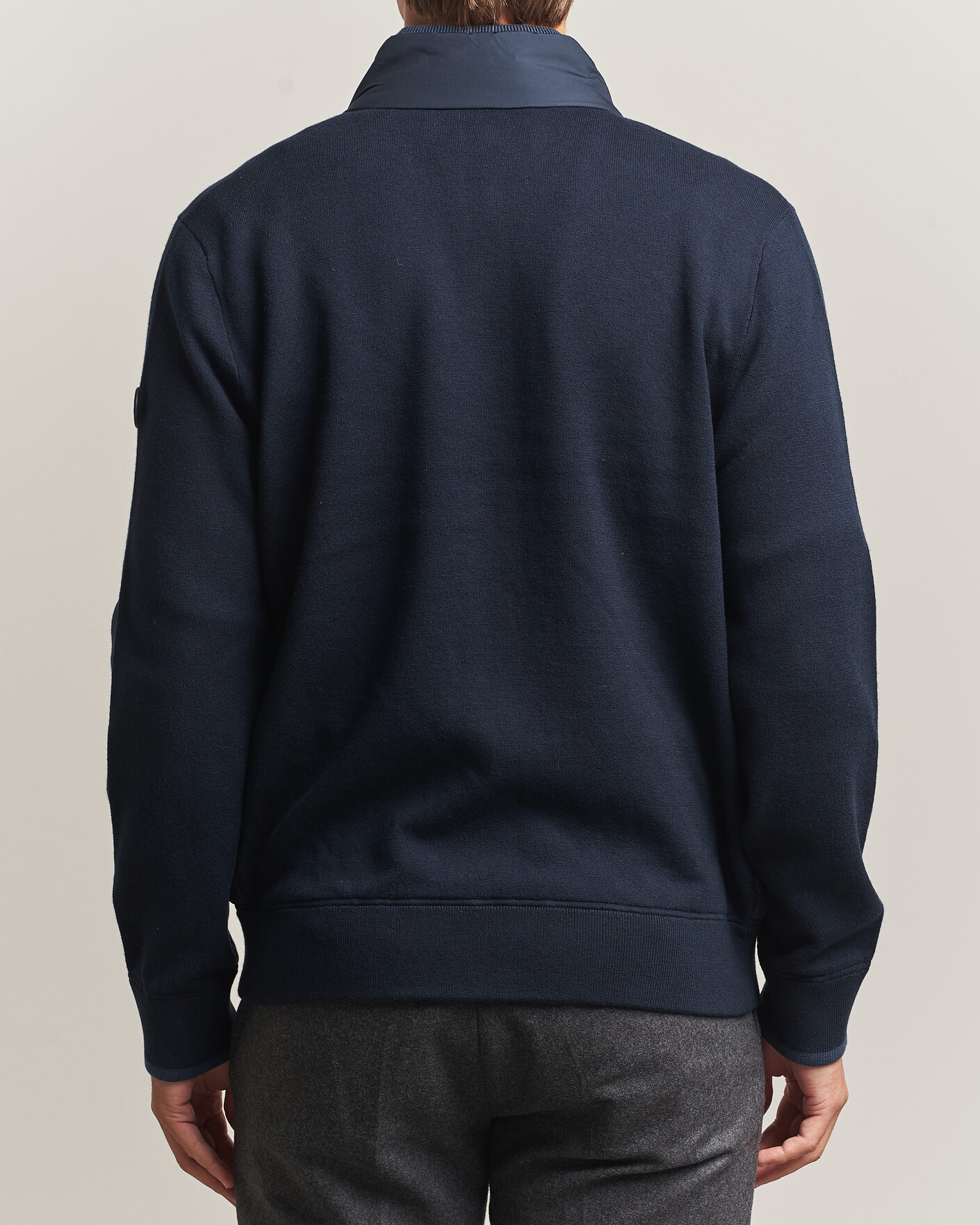 Mies | Takit | BOSS BLACK | Facente Hybrid Jacket Dark Blue