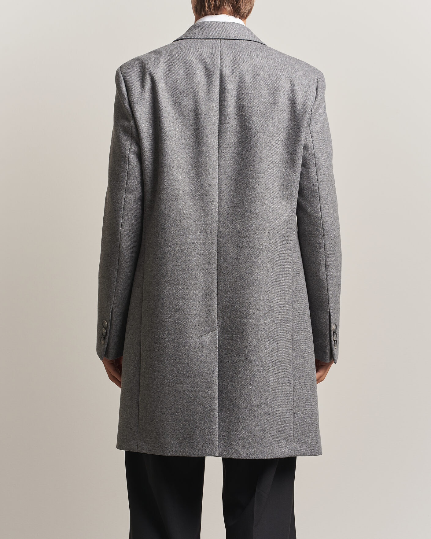 Mies | Takit | BOSS BLACK | Hyde Wool Coat Medium Grey