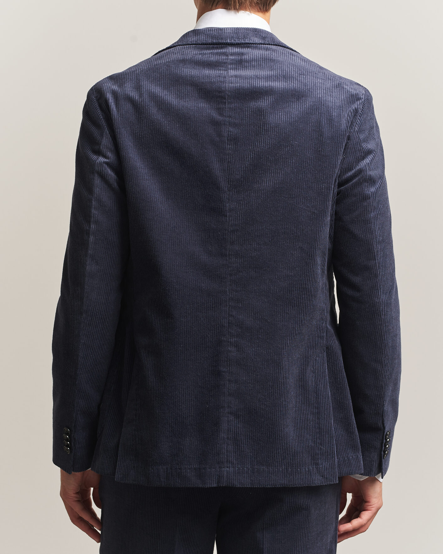 Mies | Pikkutakit | BOSS BLACK | Hanry Corduroy Suit Blazer Open Blue