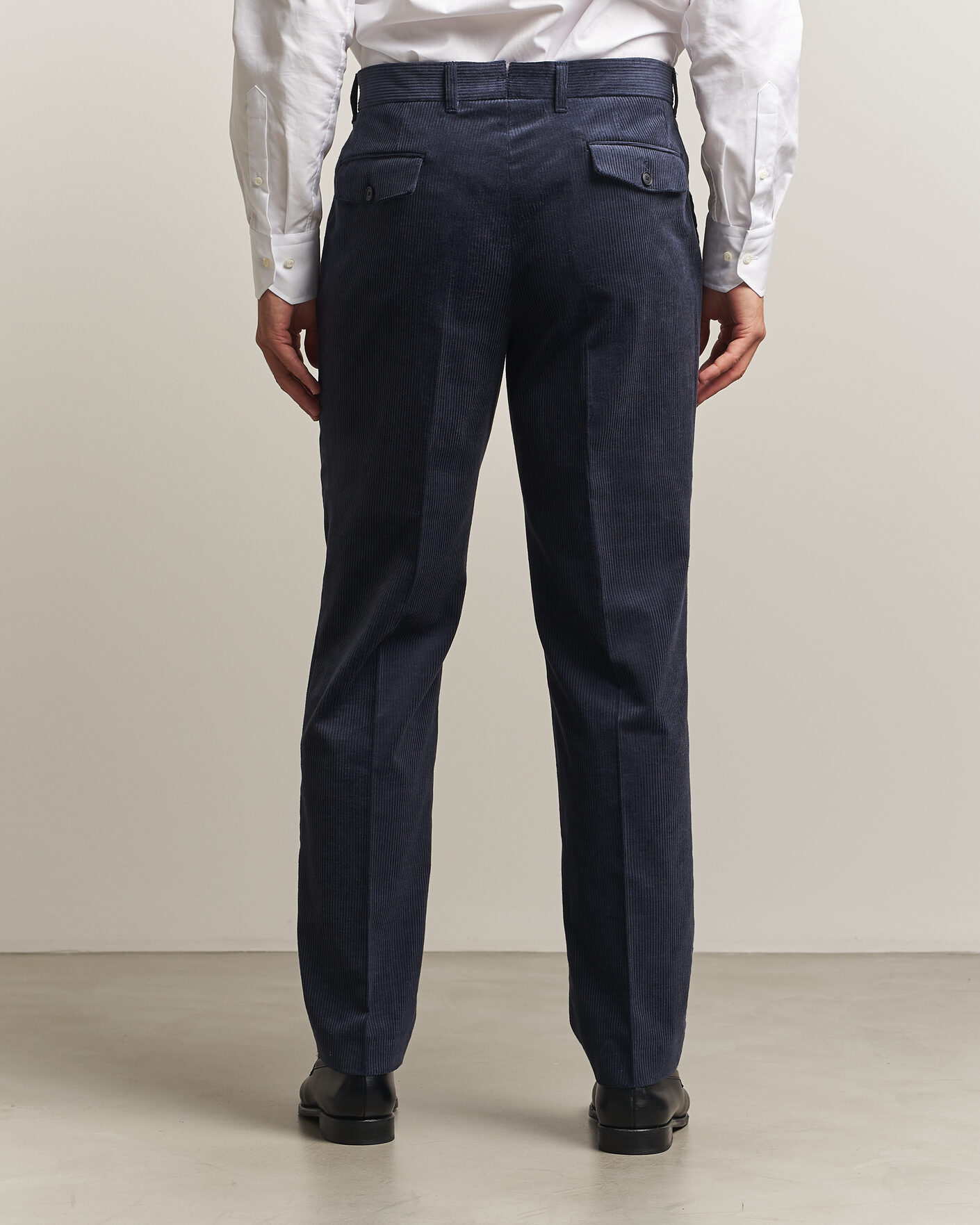Mies | Housut | BOSS BLACK | Perino Corduroy Suit Trousers Open Blue