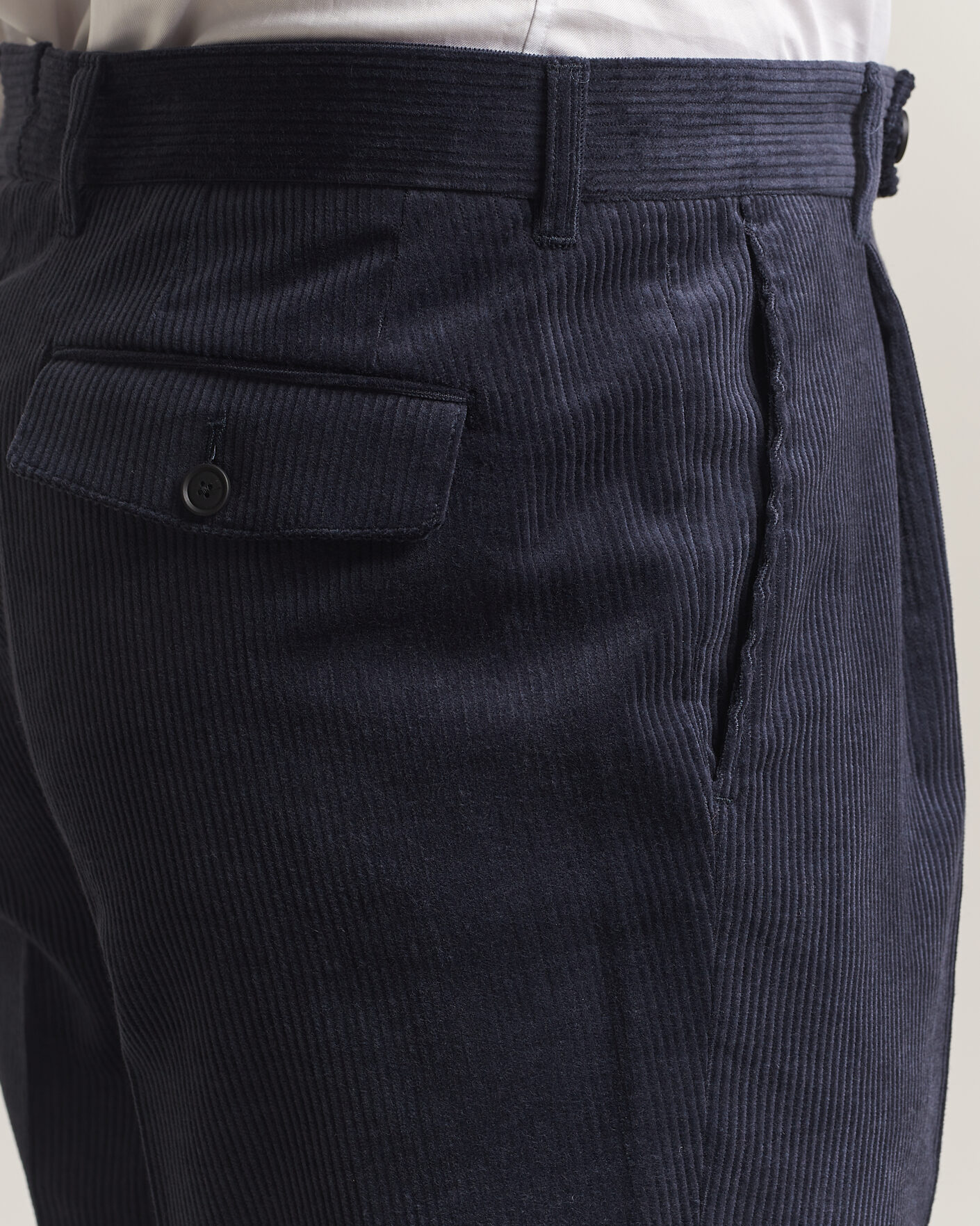 Mies | Housut | BOSS BLACK | Perino Corduroy Suit Trousers Open Blue