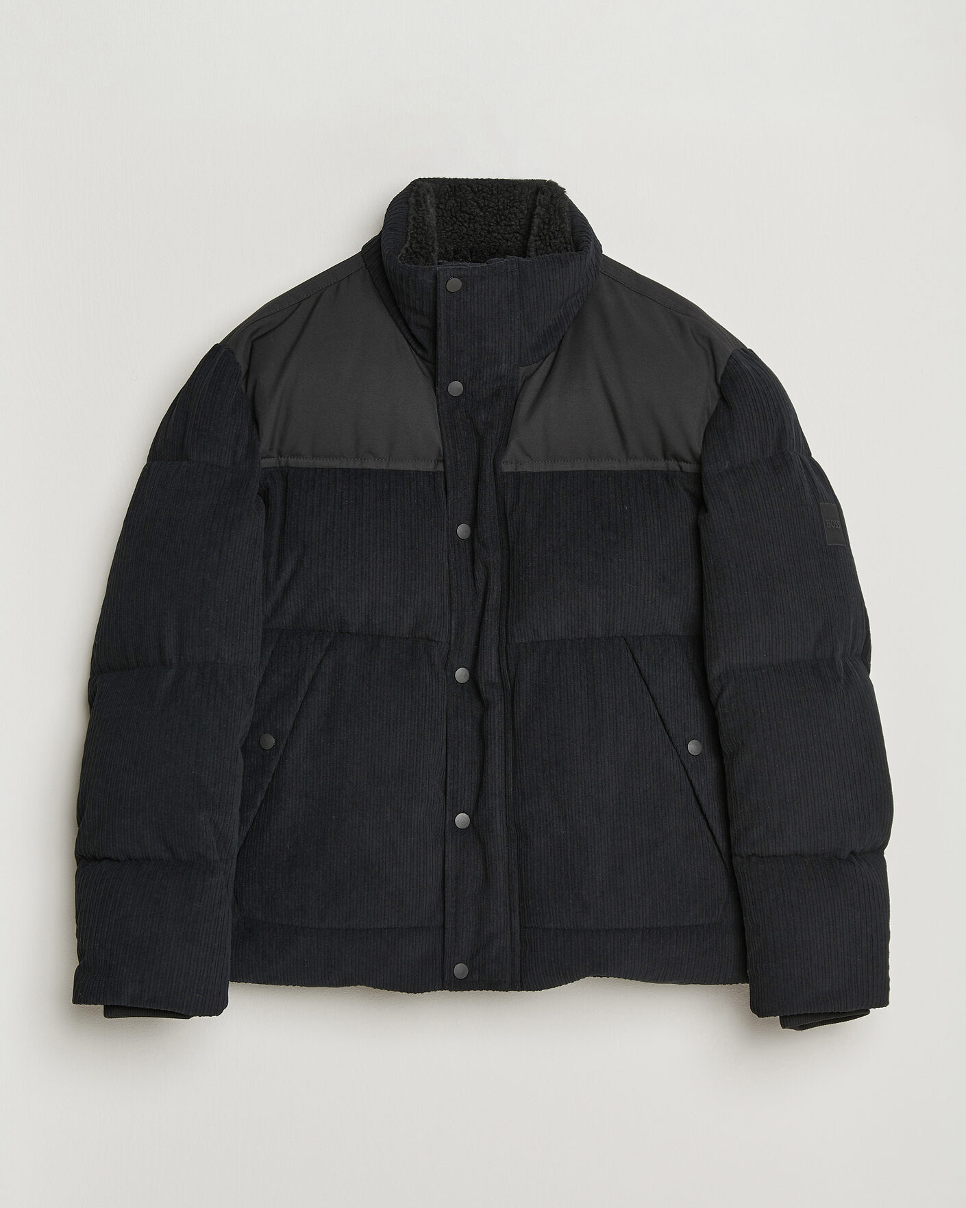 Mies | Takit | BOSS ORANGE | Ocord Corduroy Jacket Black