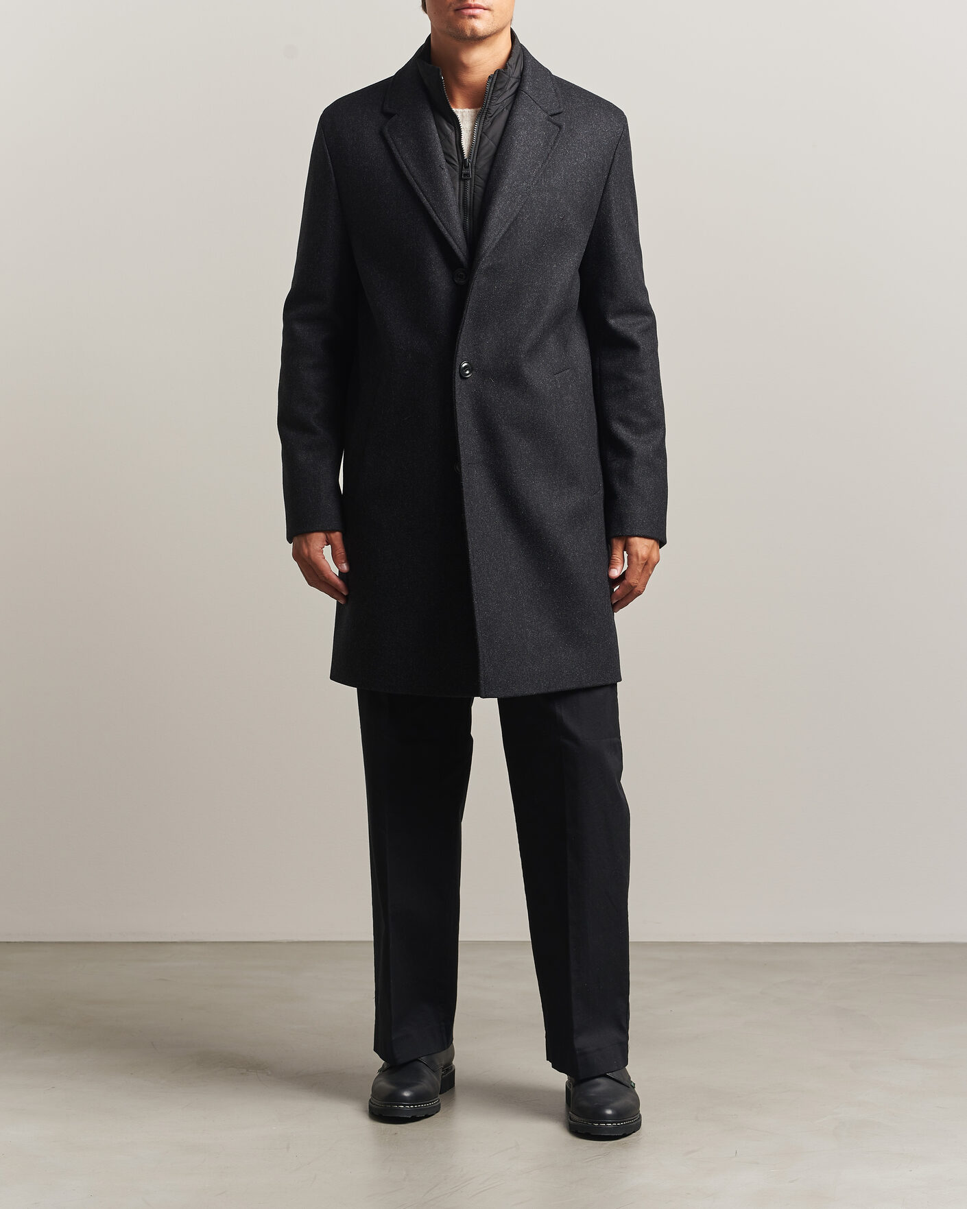 Mies | Takit | HUGO | Milogan Bib Coat Black