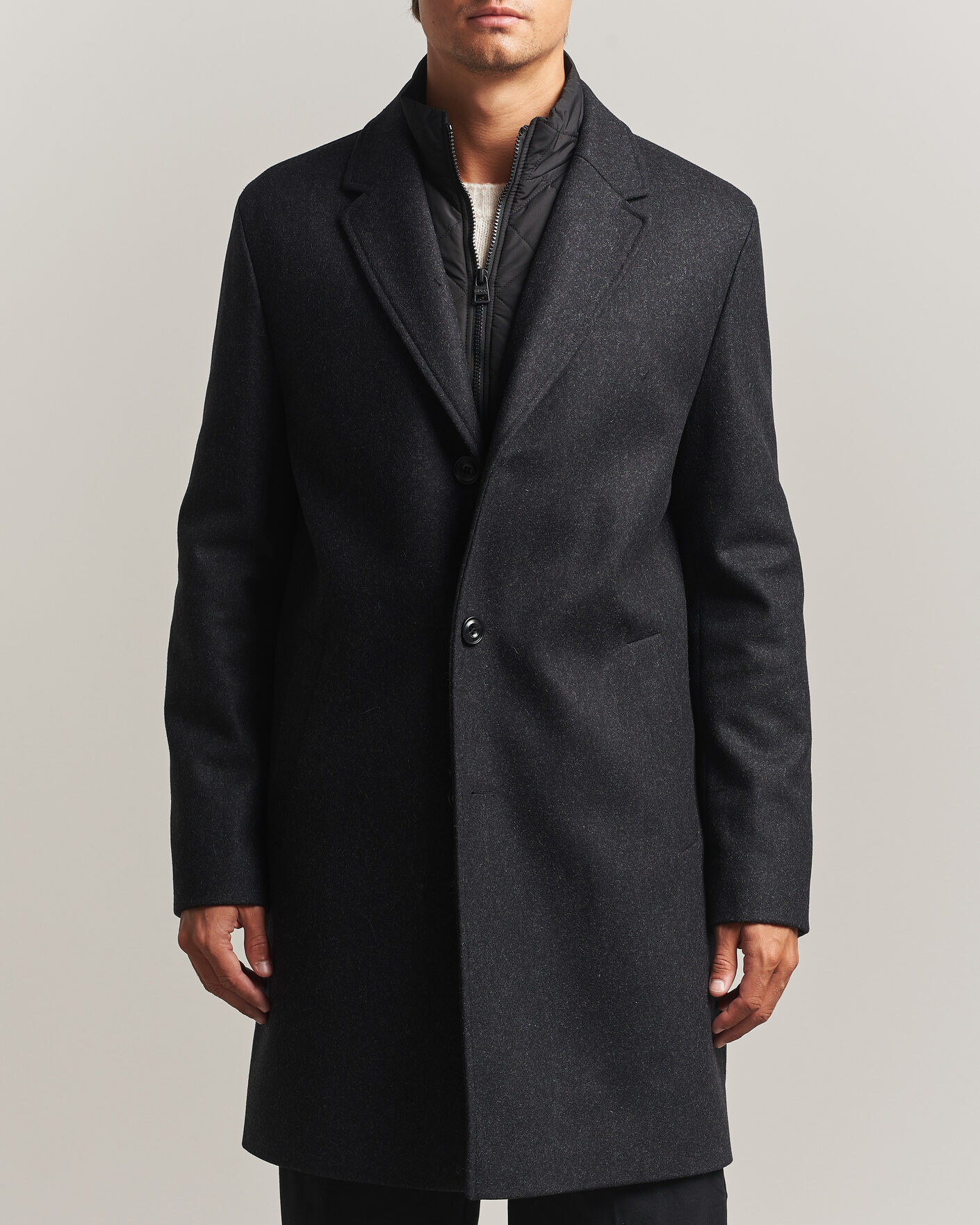 Mies | Takit | HUGO | Milogan Bib Coat Black