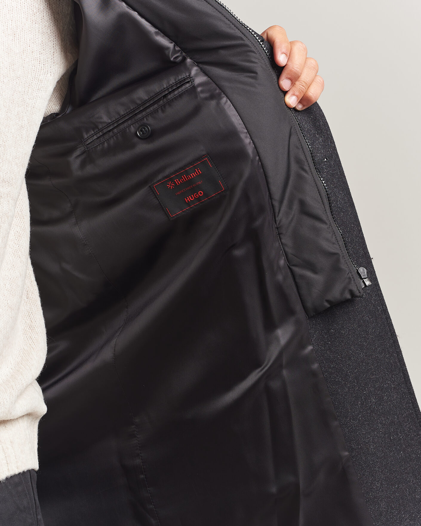 Mies | Takit | HUGO | Milogan Bib Coat Black