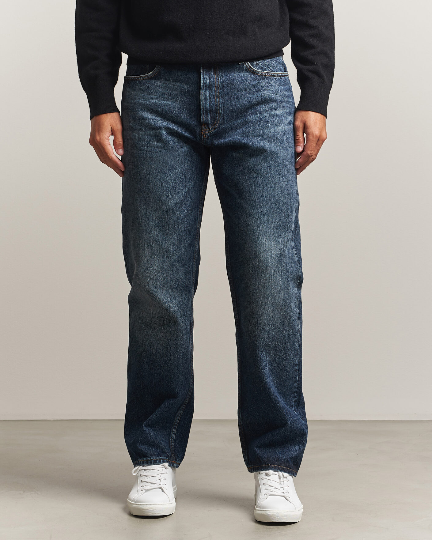Mies | Farkut | HUGO | 840 Regular Fit Jeans Navy