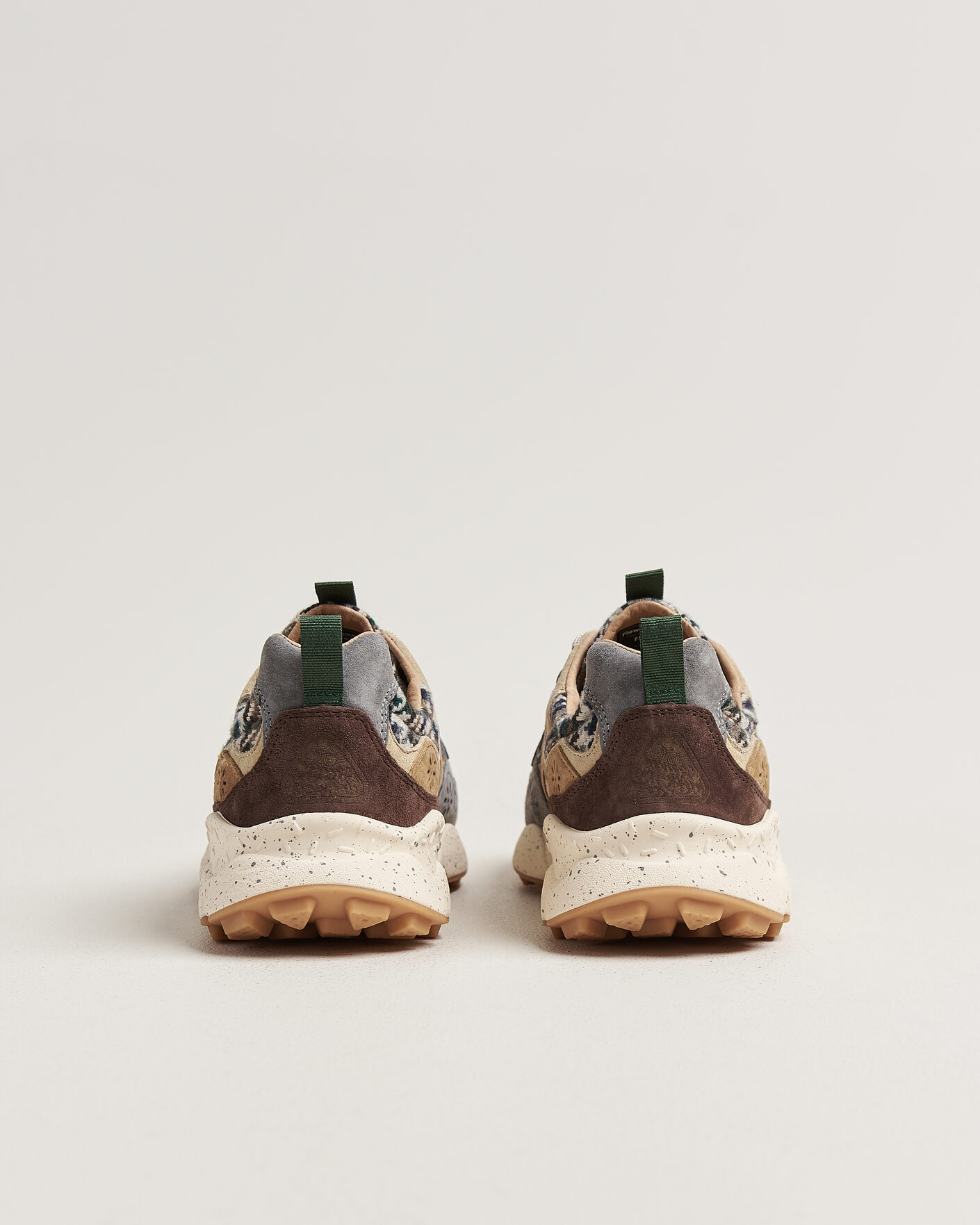 Mies | Tennarit | Flower Mountain | Yamano 3 Suede/Houndstooth Sneaker Multi