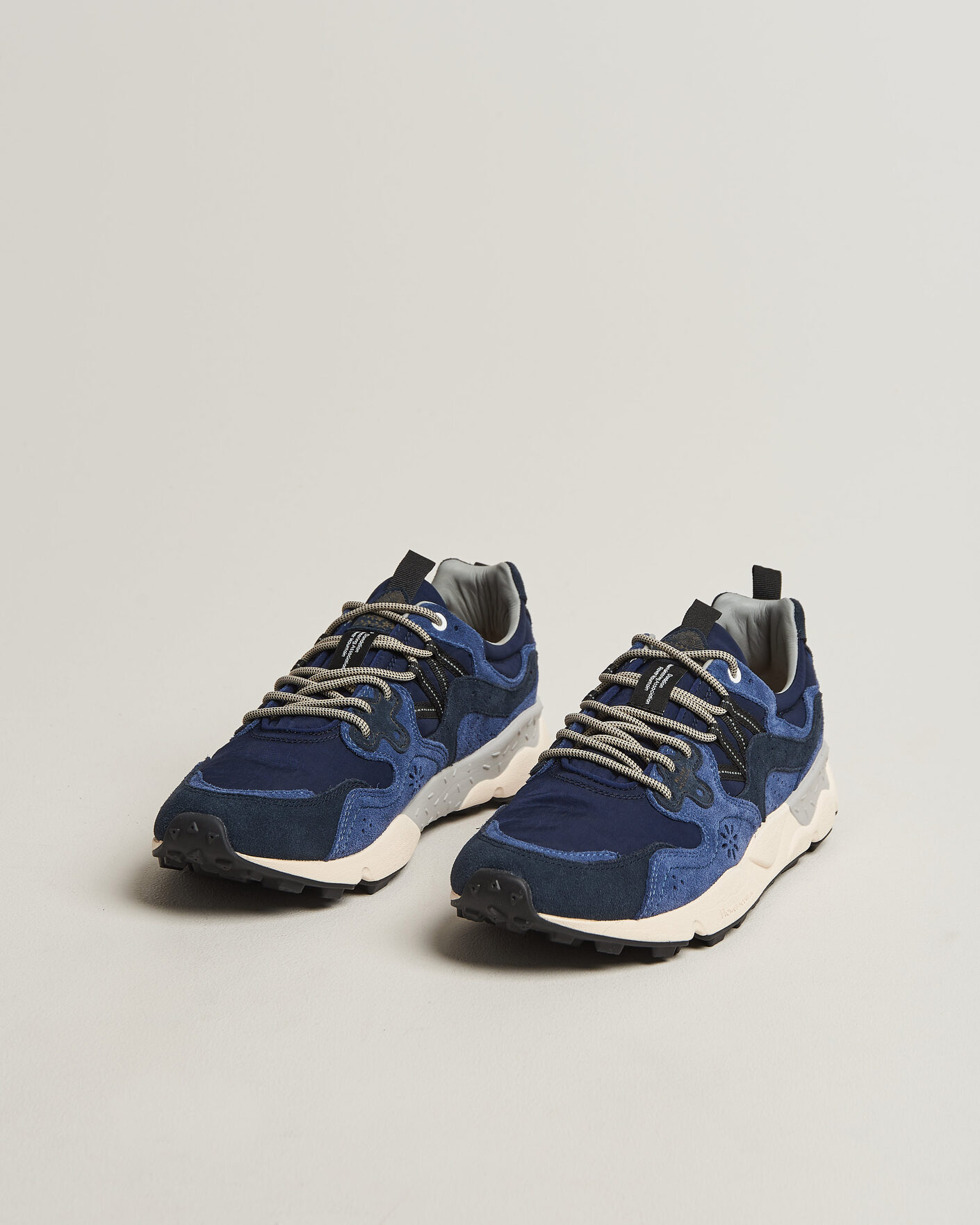 Mies | Tennarit | Flower Mountain | Yamano 3 Cow Velour Sneaker Blue