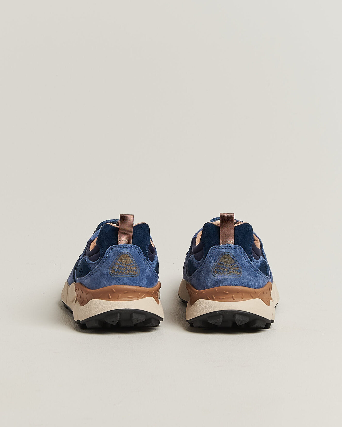 Mies | Tennarit | Flower Mountain | Yamano 3 Suede/Nylon Sneaker Navy/Blue