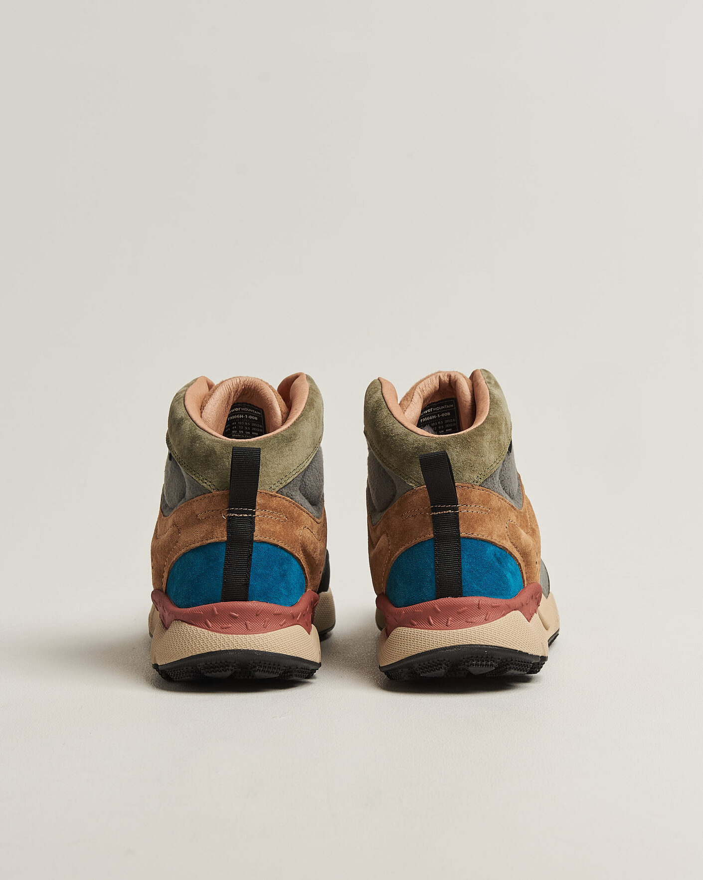 Mies | Tennarit | Flower Mountain | Back Country Mid Suede/Leather Sneaker Multi