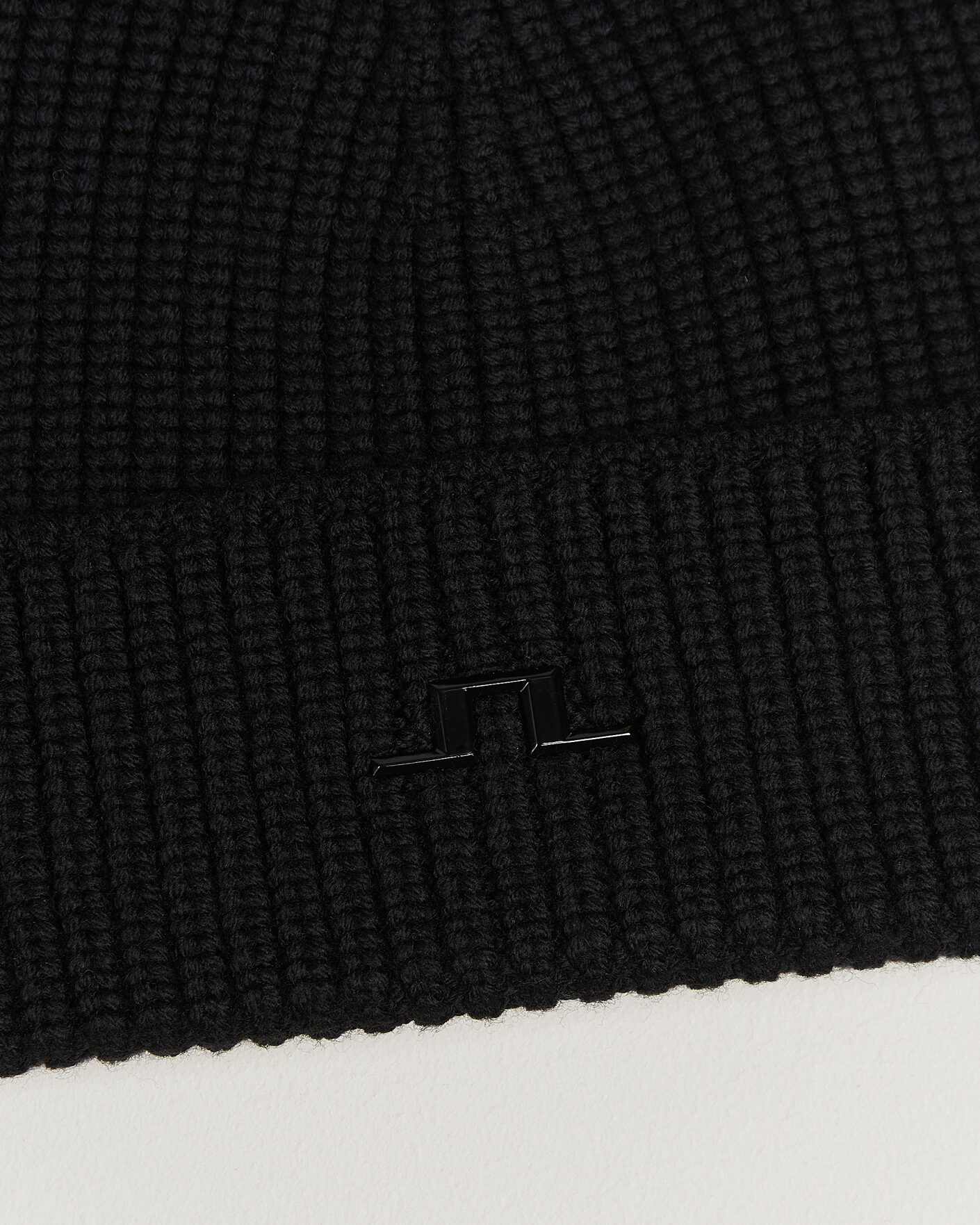 Mies | Pipot | J.Lindeberg | Merino Beanie Black