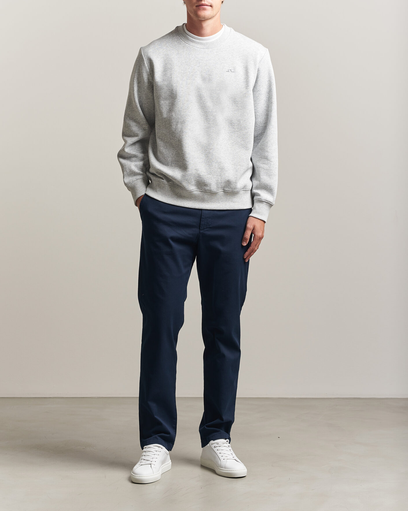 Mies | Housut | J.Lindeberg | Chaze Cotton Stretch Pants JL Navy