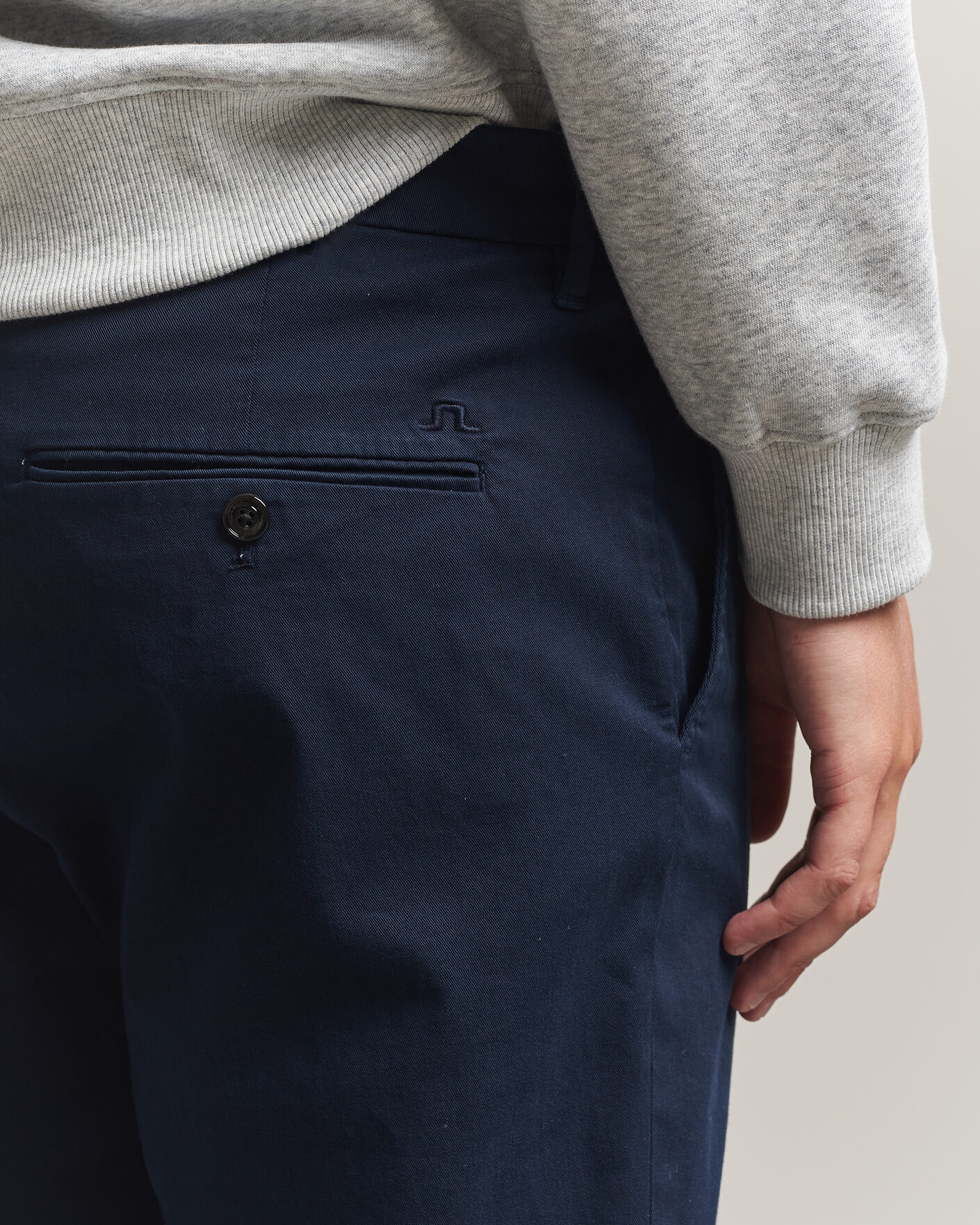 Mies | Housut | J.Lindeberg | Chaze Cotton Stretch Pants JL Navy