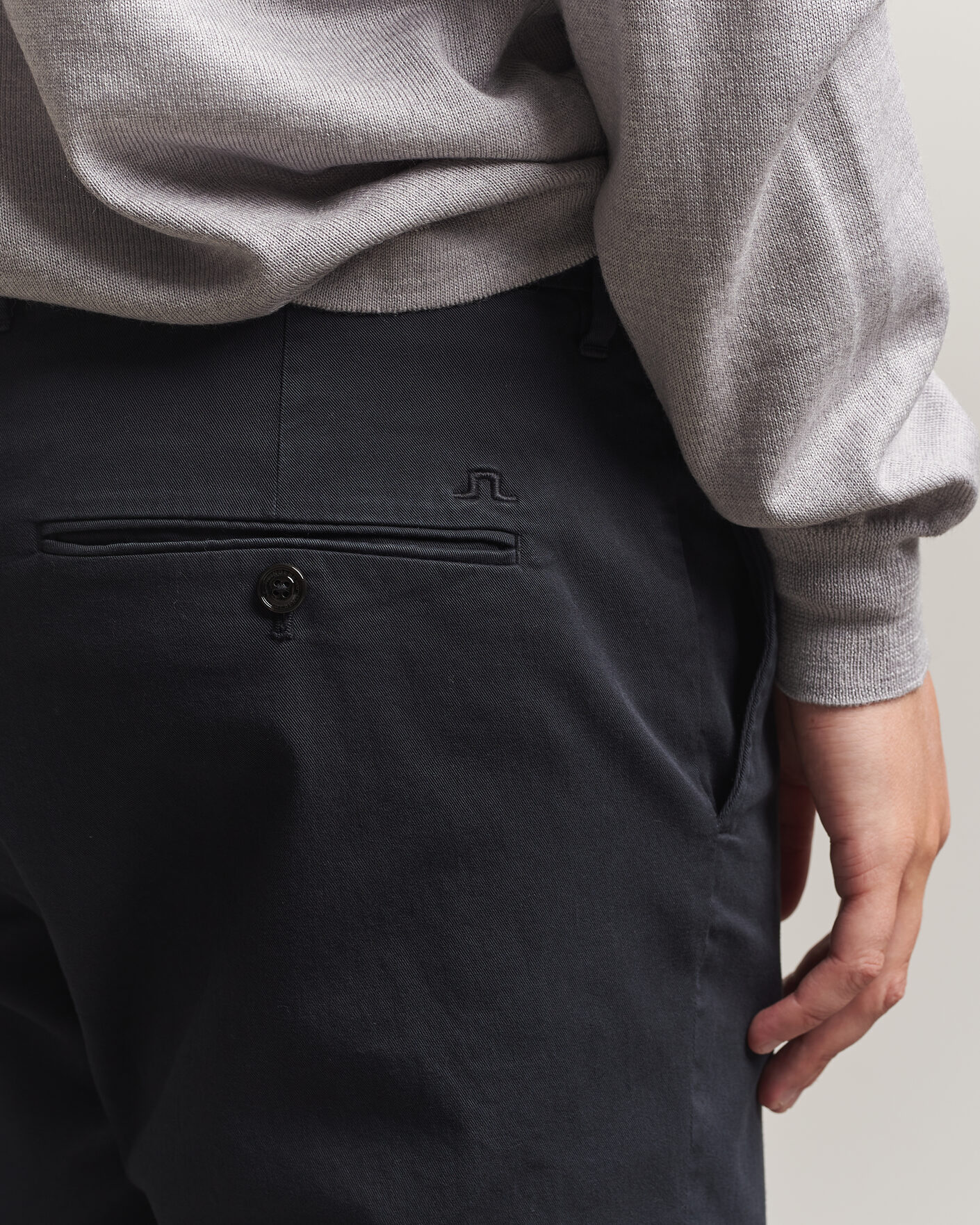 Mies | Housut | J.Lindeberg | Chaze Cotton Stretch Pants Black