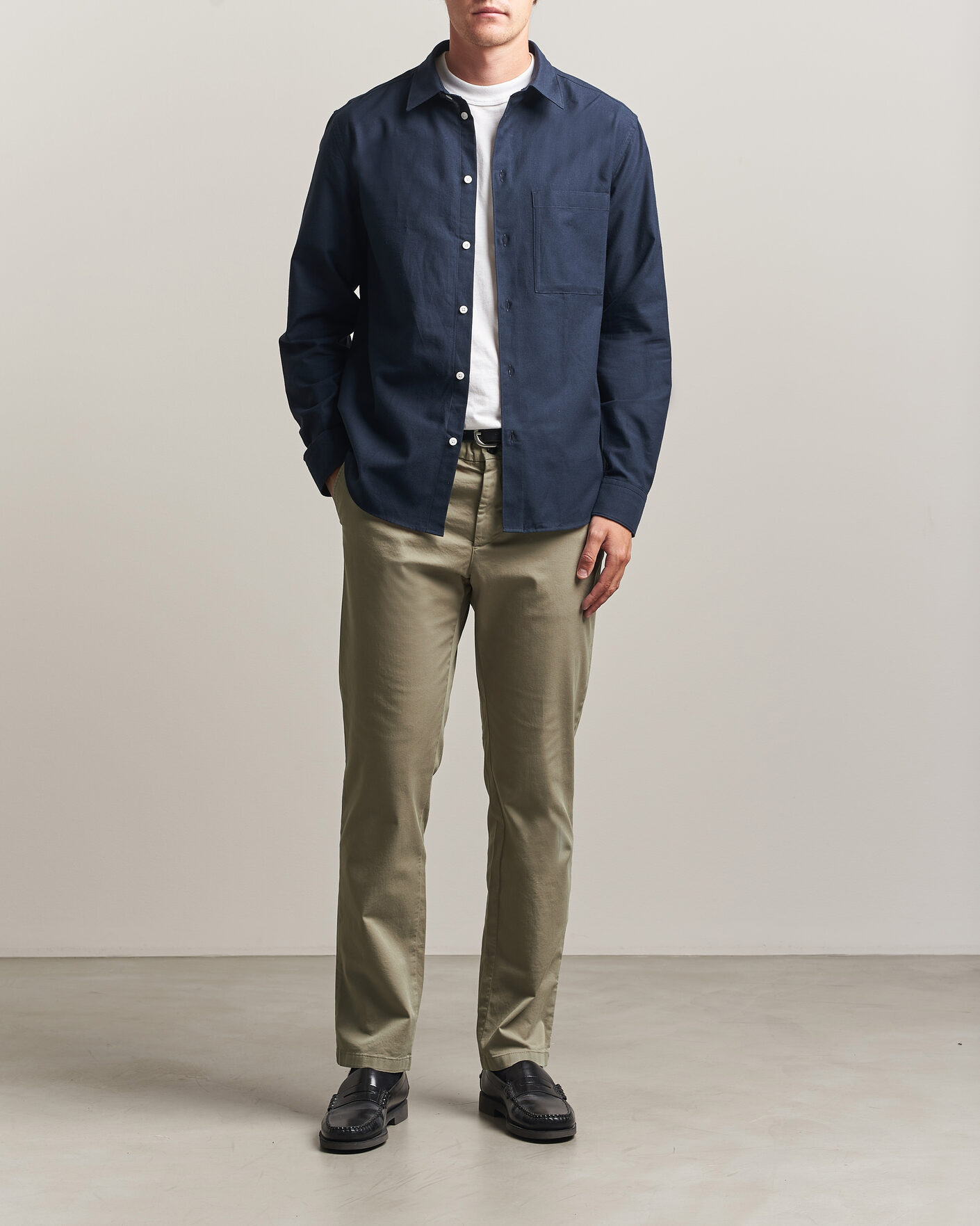 Mies | Housut | J.Lindeberg | Chaze Cotton Stretch Pants Brindle