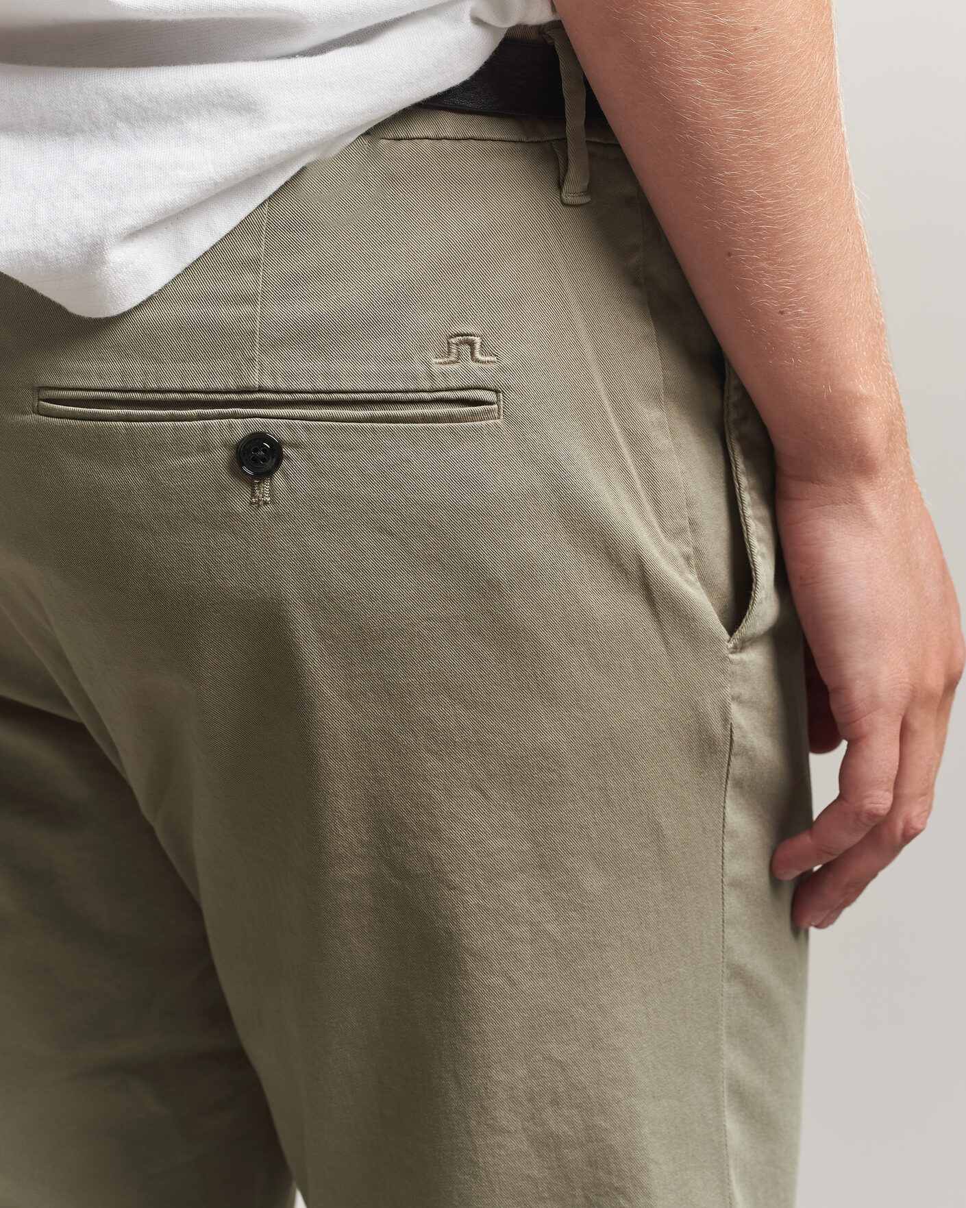 Mies | Housut | J.Lindeberg | Chaze Cotton Stretch Pants Brindle