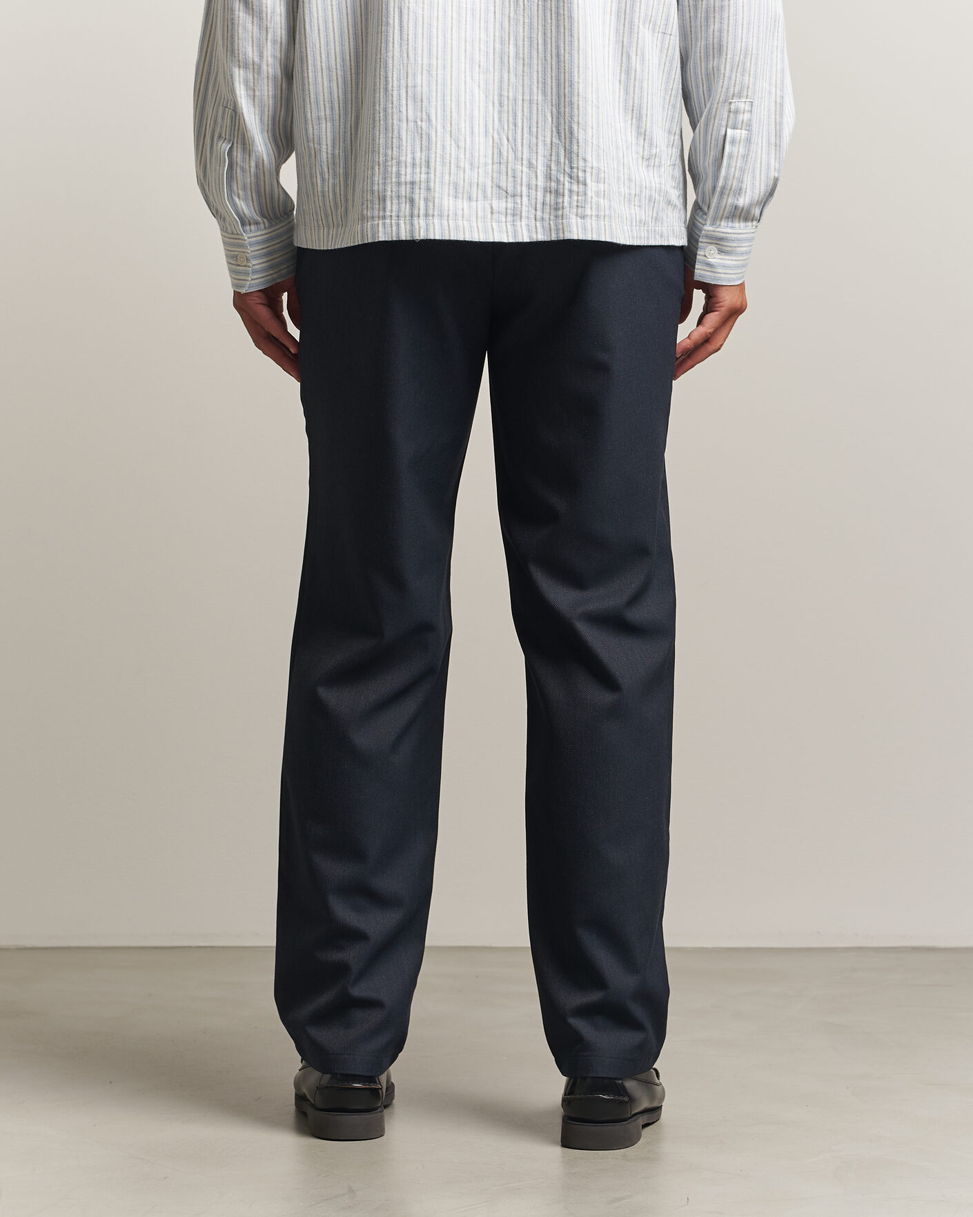 Mies | Housut | J.Lindeberg | Logan Brushed Twill Pants JL Navy