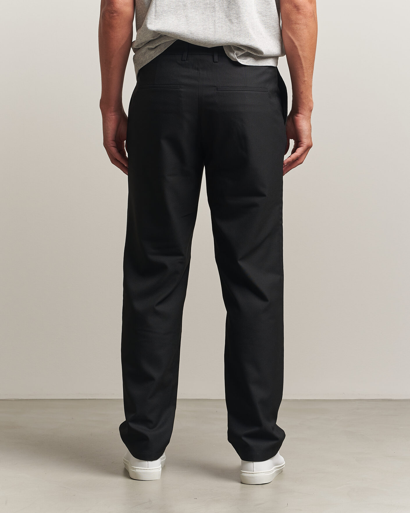 Mies | Housut | J.Lindeberg | Logan Brushed Twill Pants Black