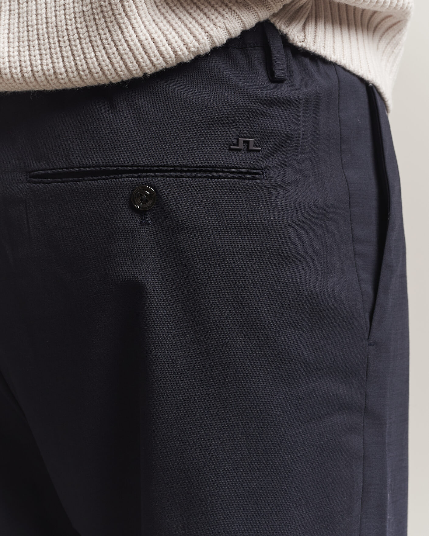 Mies | Housut | J.Lindeberg | Harris Stretch Wool Pants JL Navy