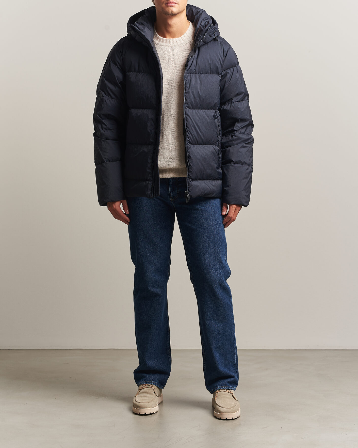 Mies | Takit | J.Lindeberg | Daryl Crinkle Down Jacket JL Navy