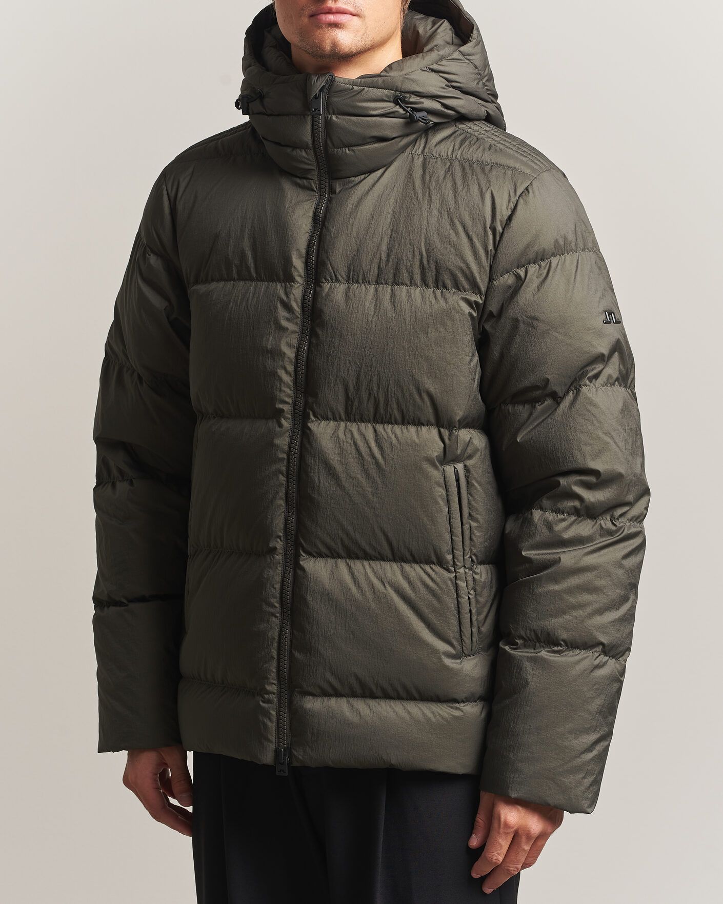 Mies | Takit | J.Lindeberg | Daryl Crinkle Down Jacket Chimera Green