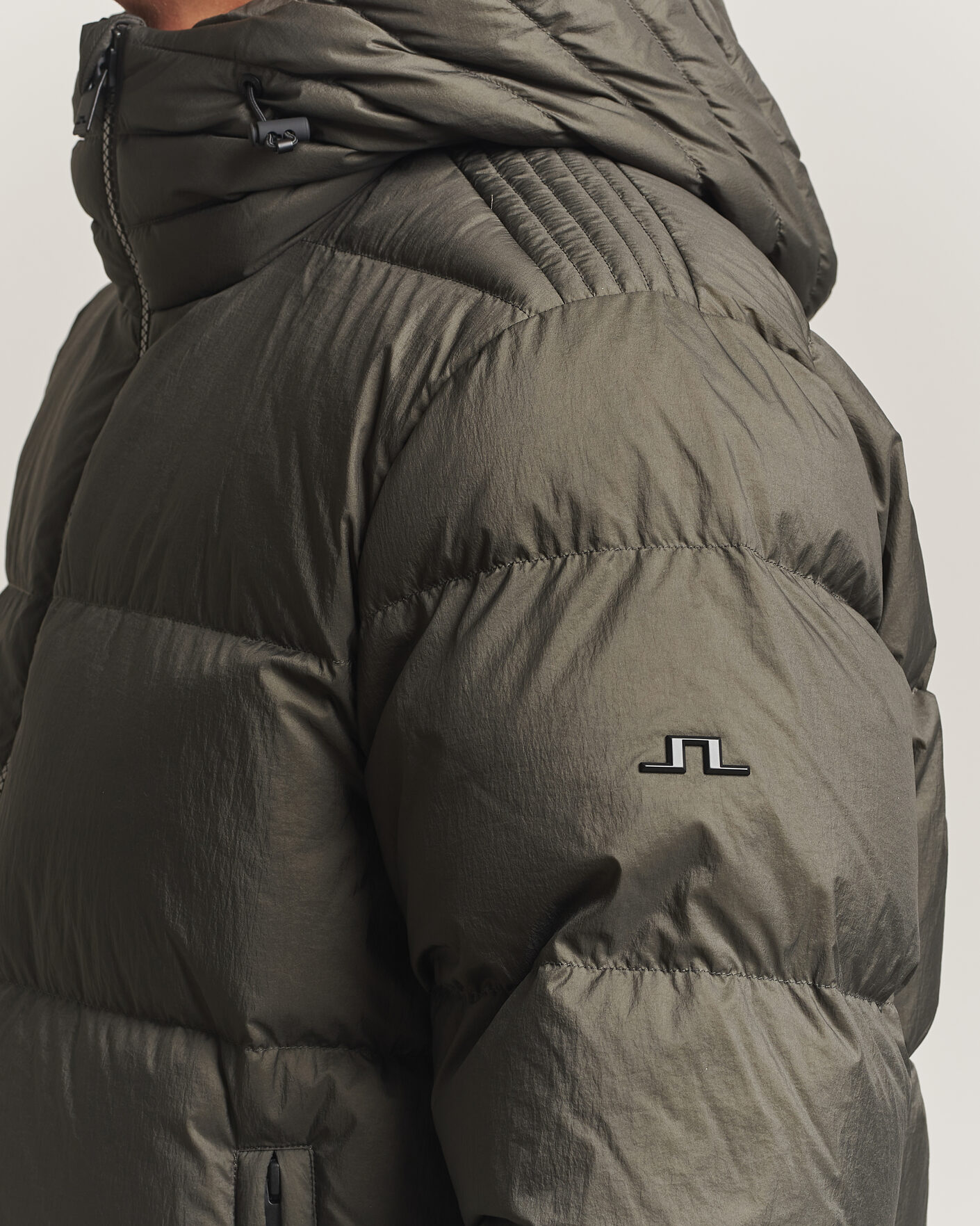 Mies | Takit | J.Lindeberg | Daryl Crinkle Down Jacket Chimera Green