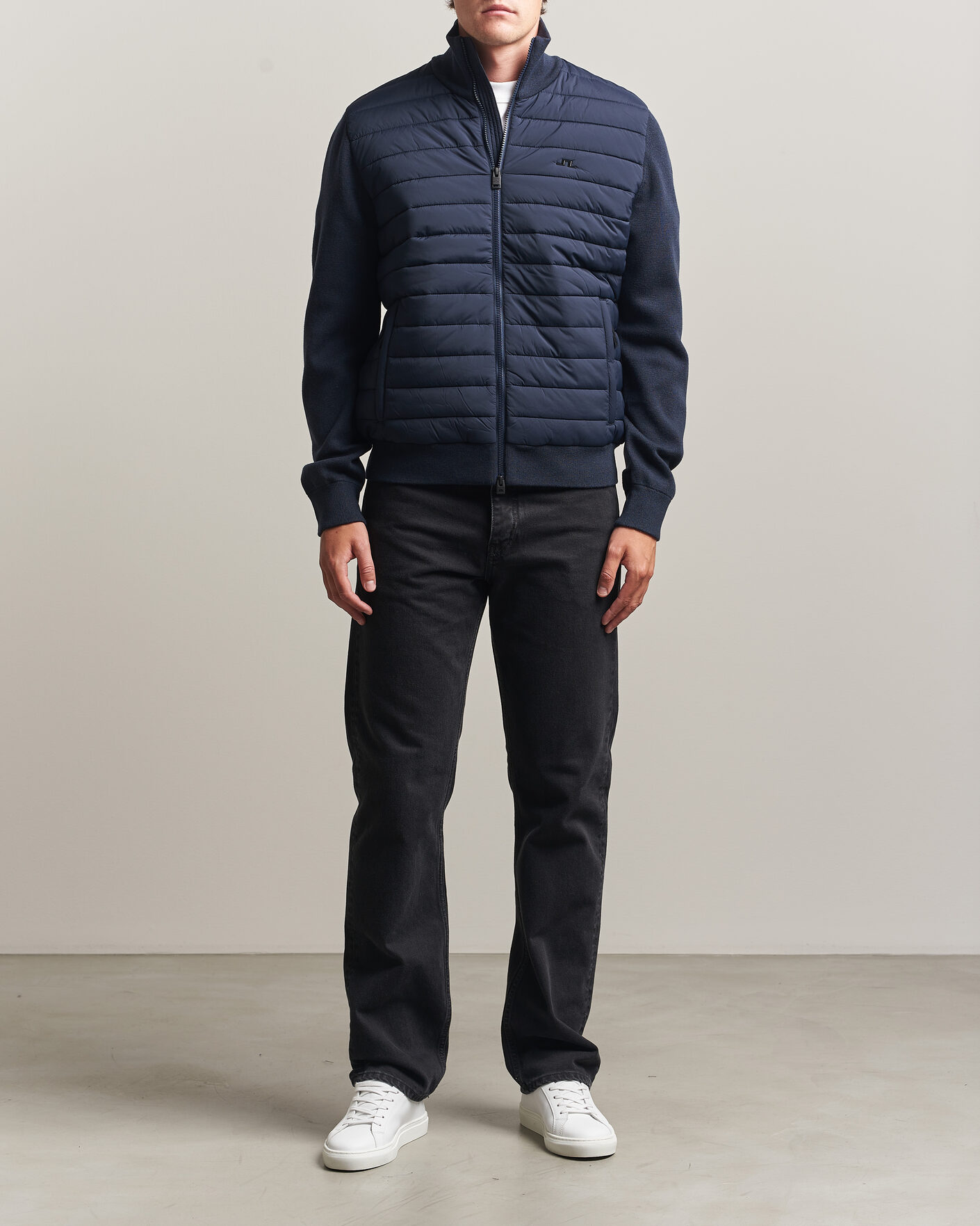 Mies | Takit | J.Lindeberg | Boen Hybrid Jacket JL Navy