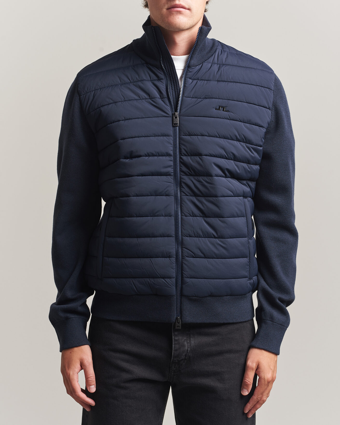 Mies | Takit | J.Lindeberg | Boen Hybrid Jacket JL Navy