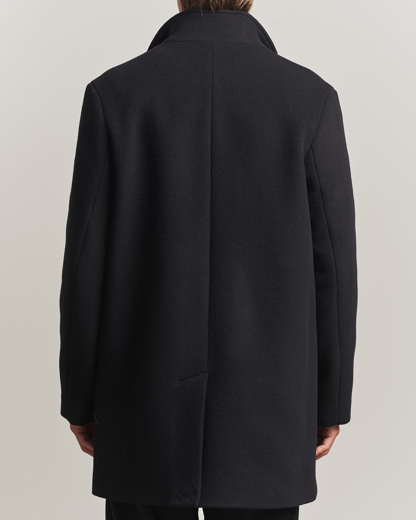 Mies | Takit | J.Lindeberg | Lexon Wool Coat Black