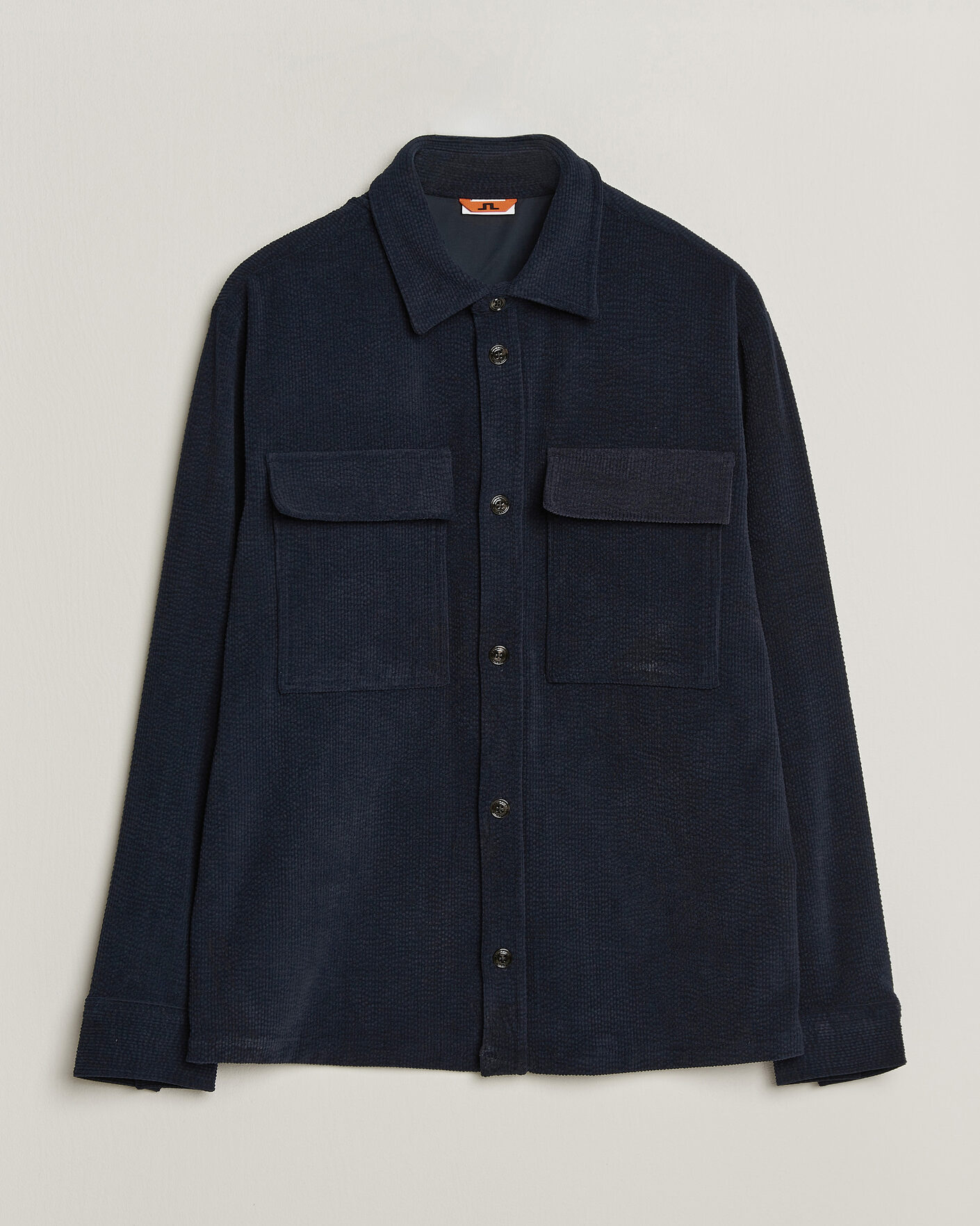 Mies | Kauluspaidat | J.Lindeberg | Finnigan Drape Cord Overshirt JL Navy