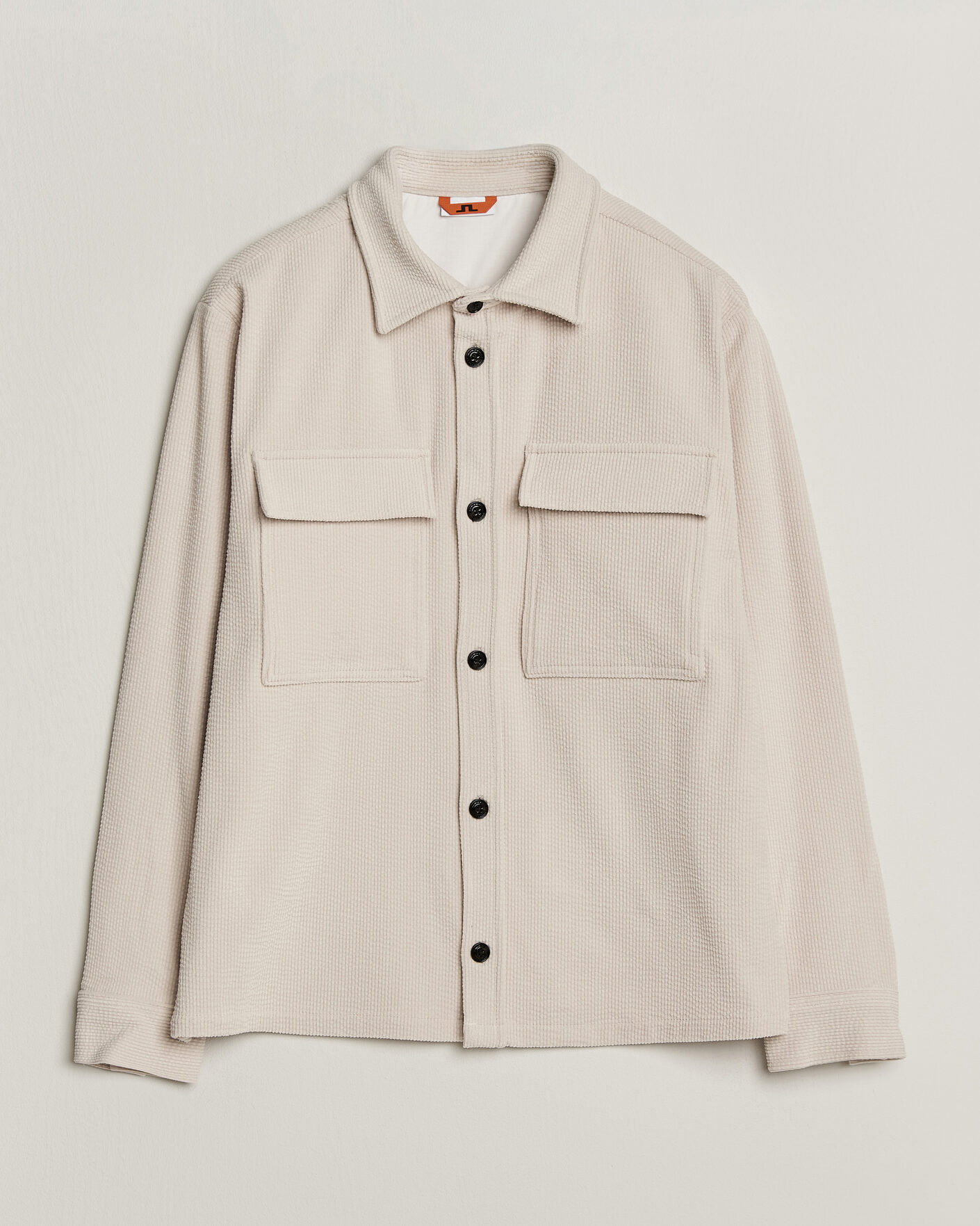 Mies | Kauluspaidat | J.Lindeberg | Finnigan Drape Cord Overshirt Moonbeam