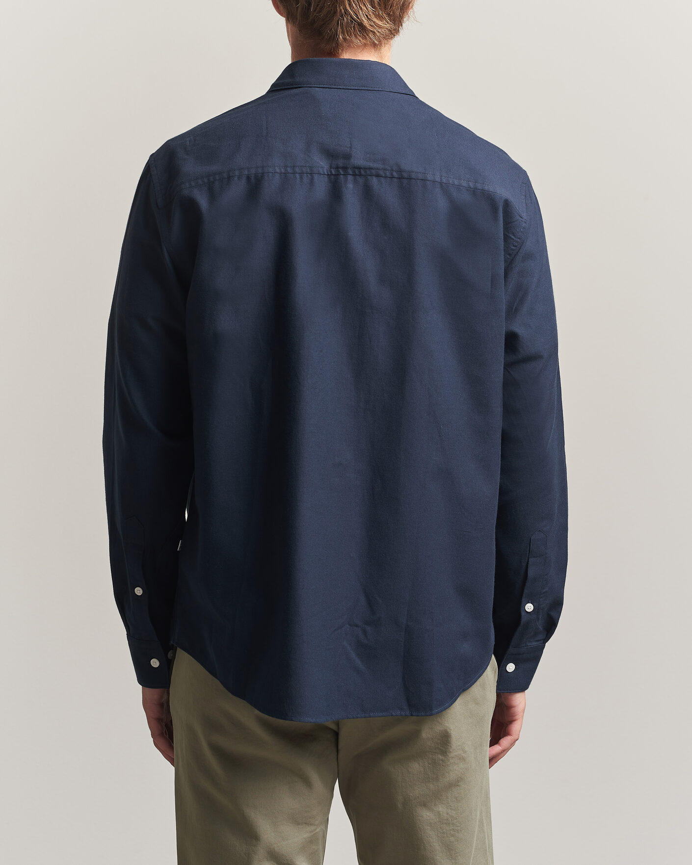 Mies | Kauluspaidat | J.Lindeberg | Marlon Flannel Shirt JL Navy