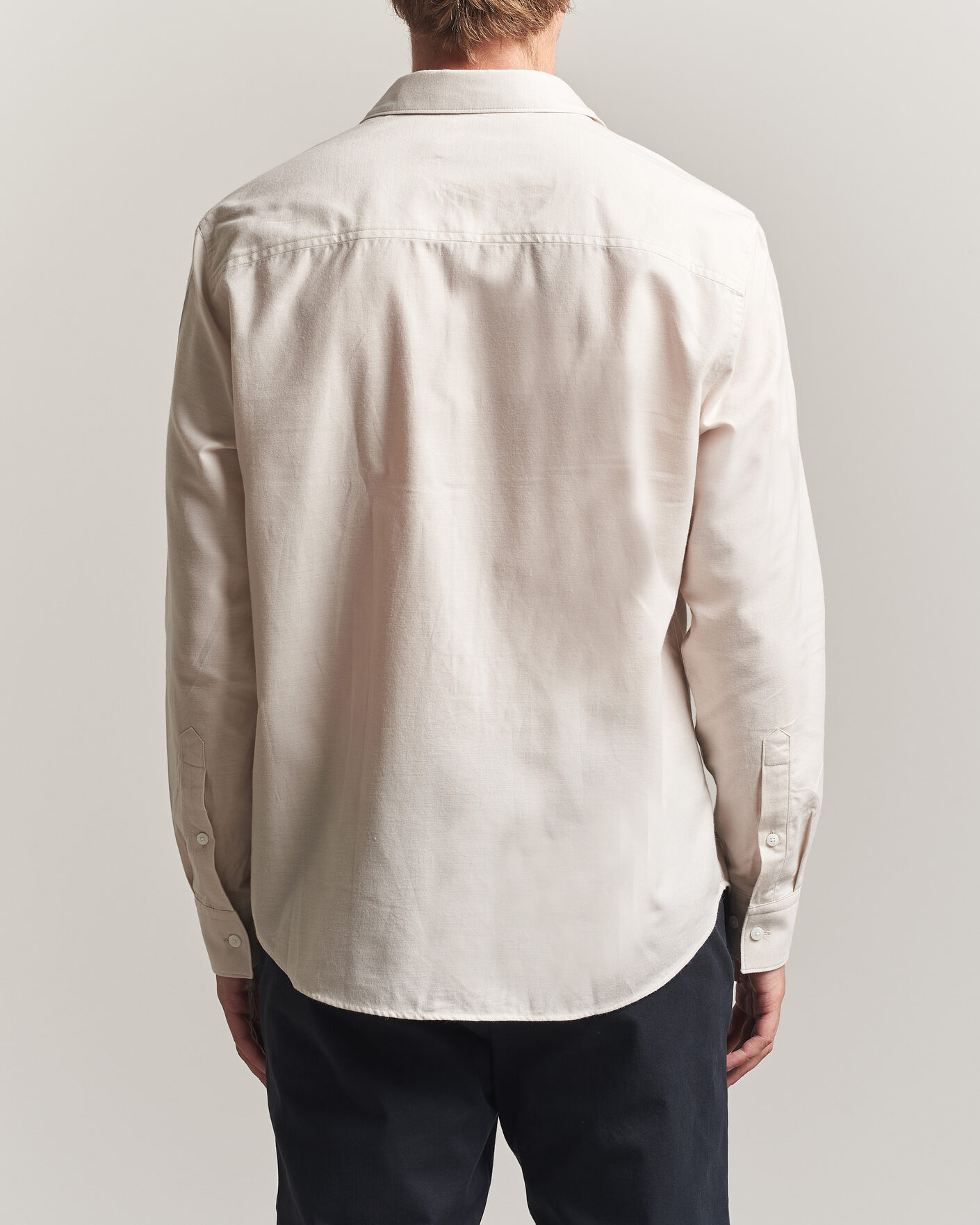 Mies | Kauluspaidat | J.Lindeberg | Marlon Flannel Shirt Moonbeam