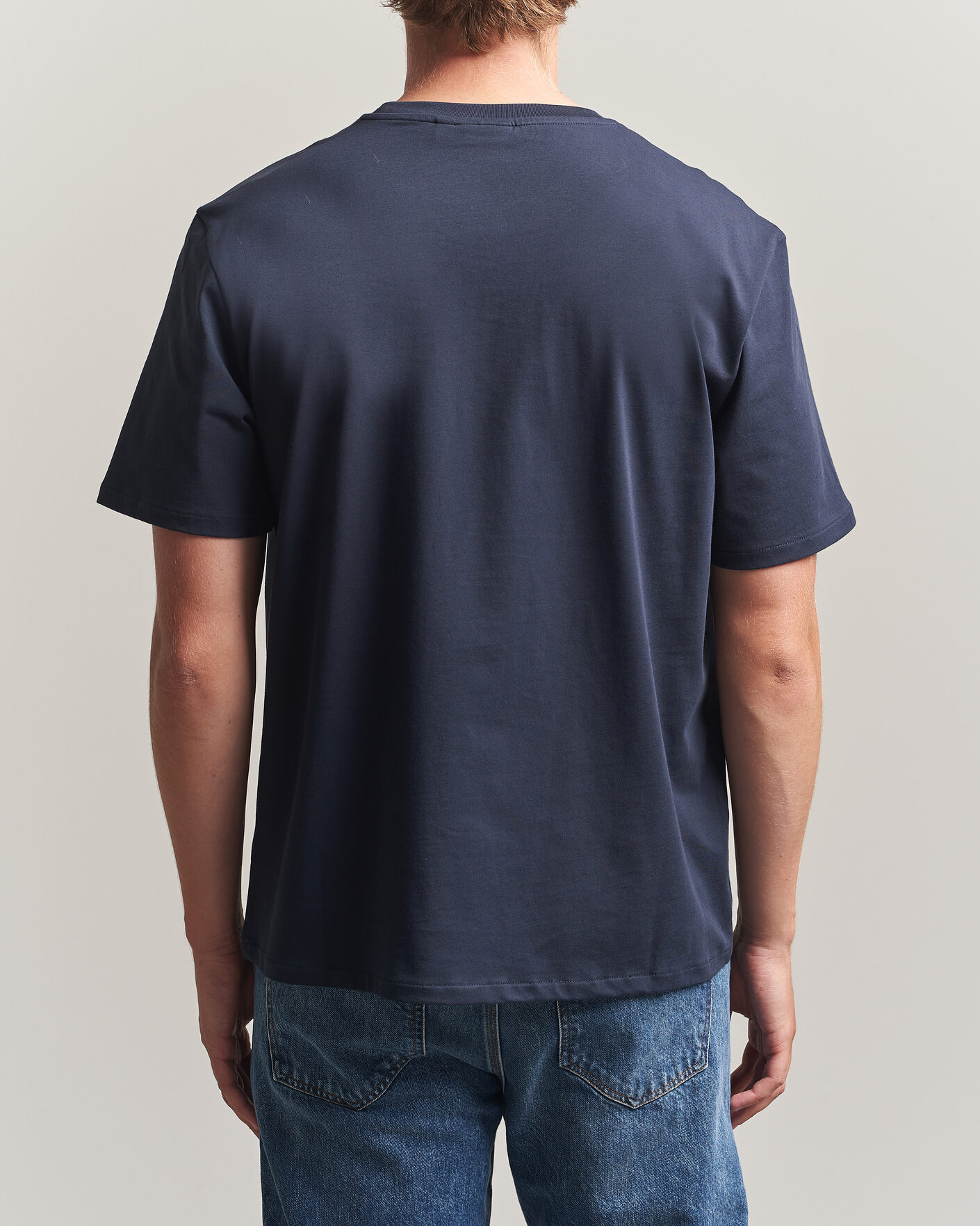 Mies | T-paidat | J.Lindeberg | Alpha Crew Neck T-Shirt JL Navy