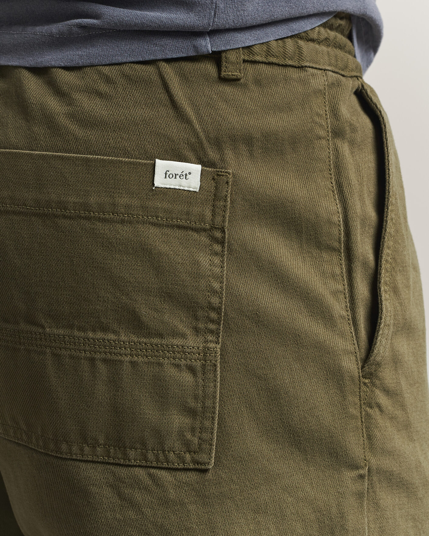 Mies | Housut | Forét | Clay Twill Pants Army