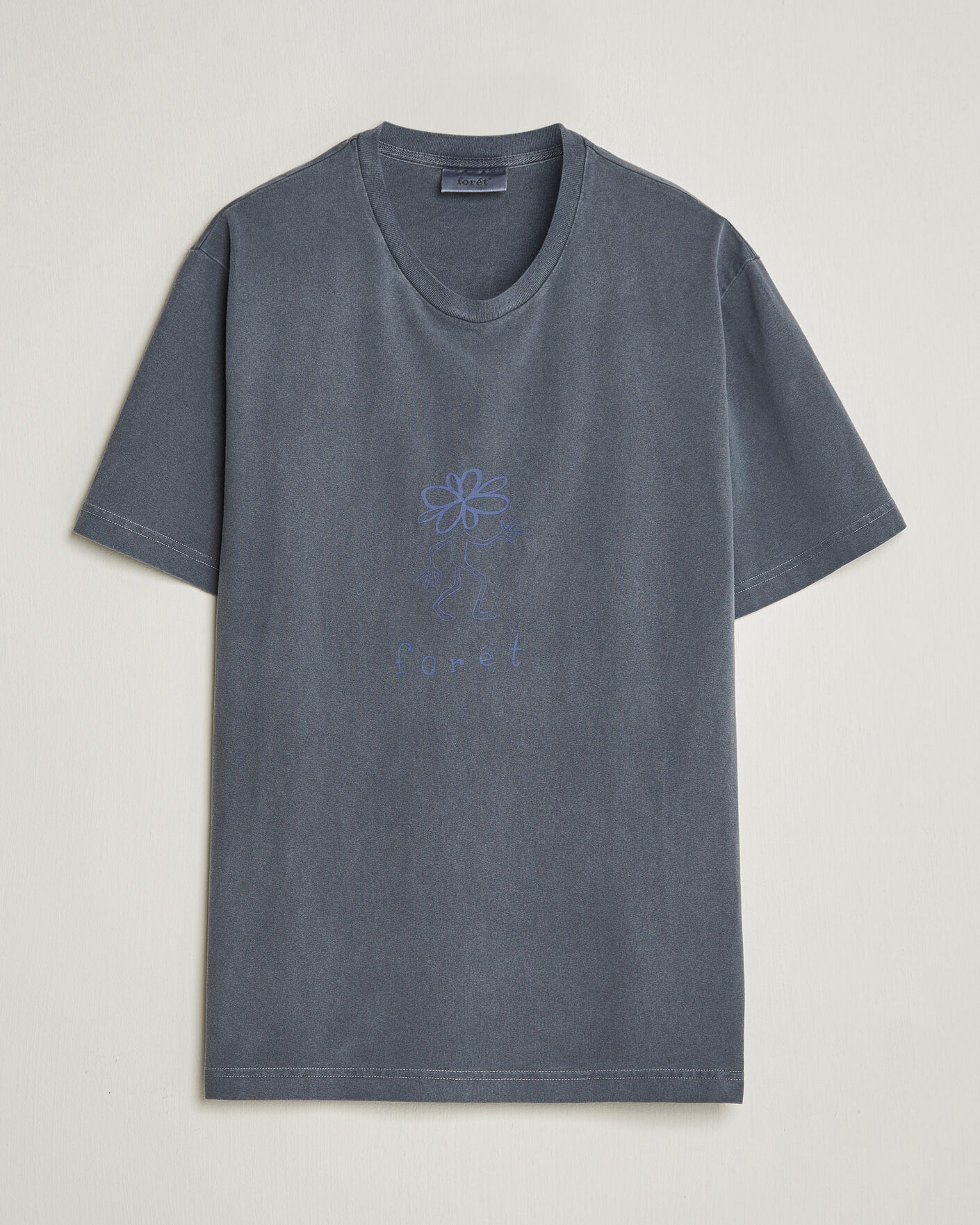 Mies | T-paidat | Forét | Clover T-Shirt Navy