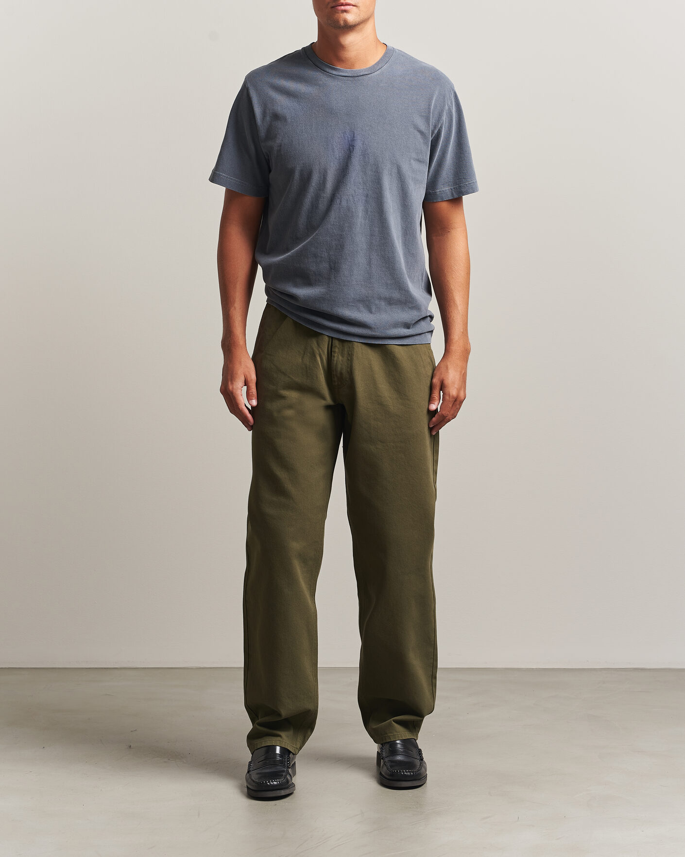 Mies | T-paidat | Forét | Clover T-Shirt Navy