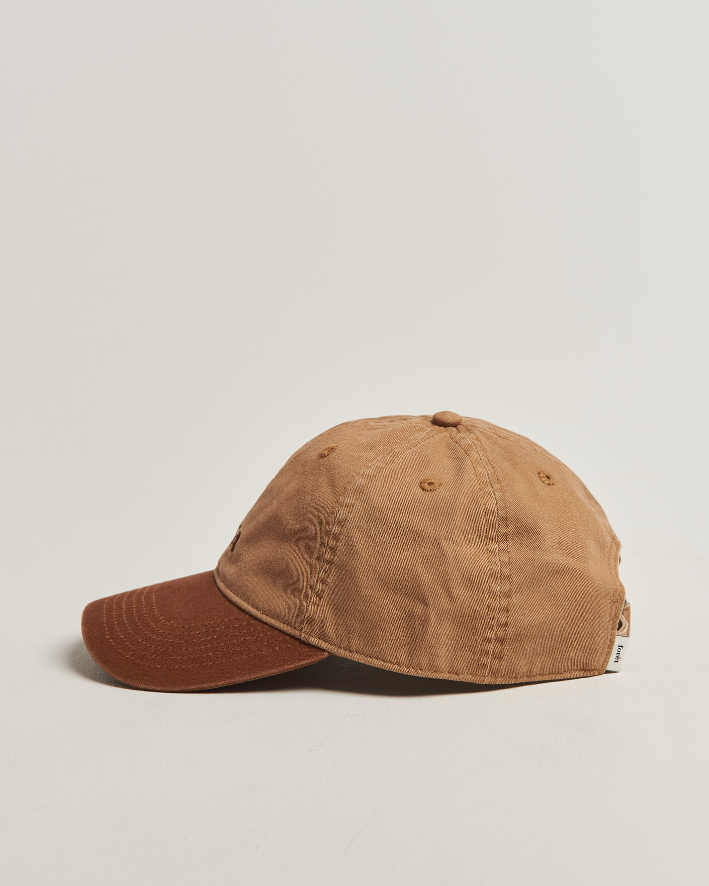 Mies | Päähineet | Forét | Hawk Washed 2-Tone Cap Khaki/Brown