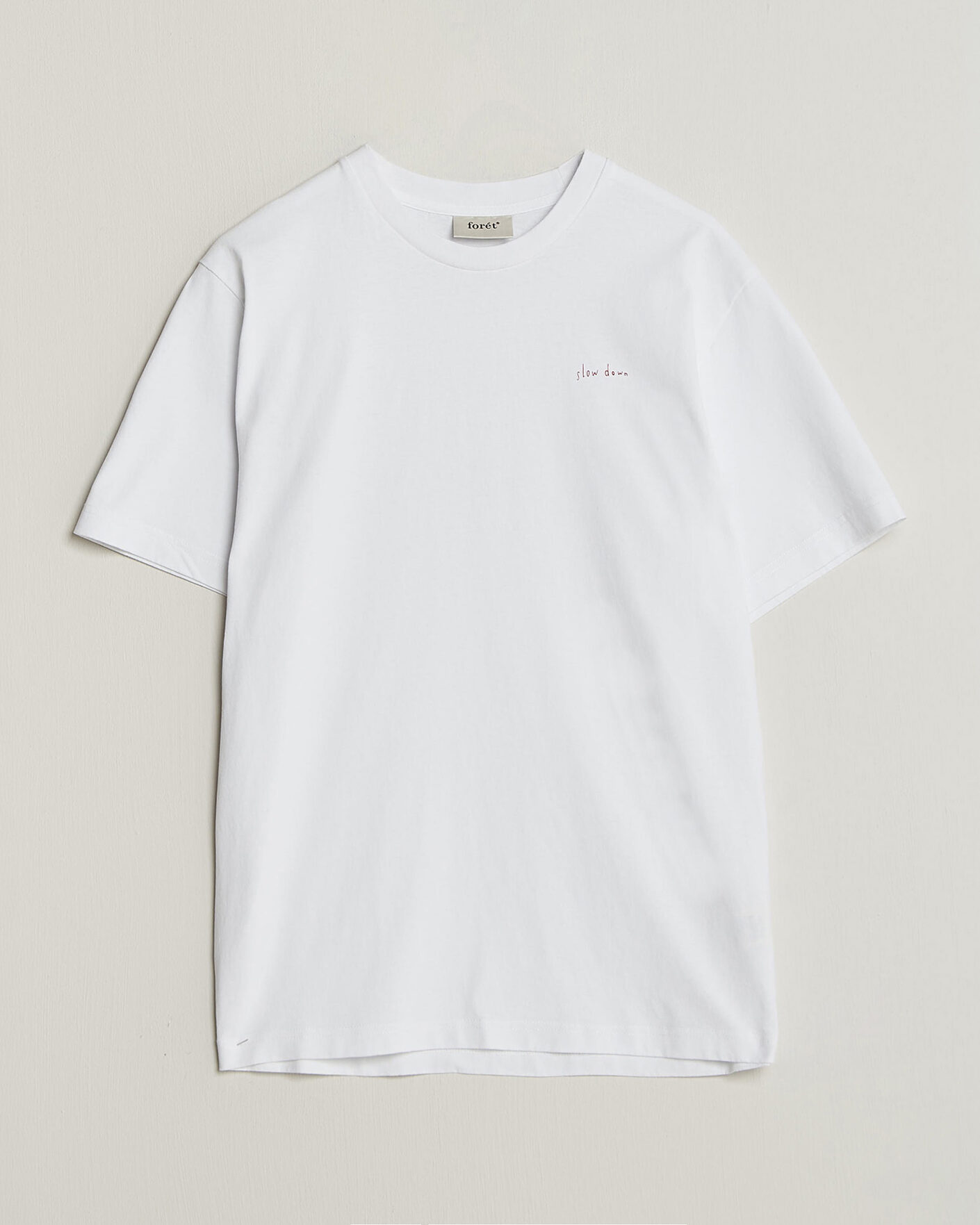 Mies | T-paidat | Forét | Haze T-Shirt White