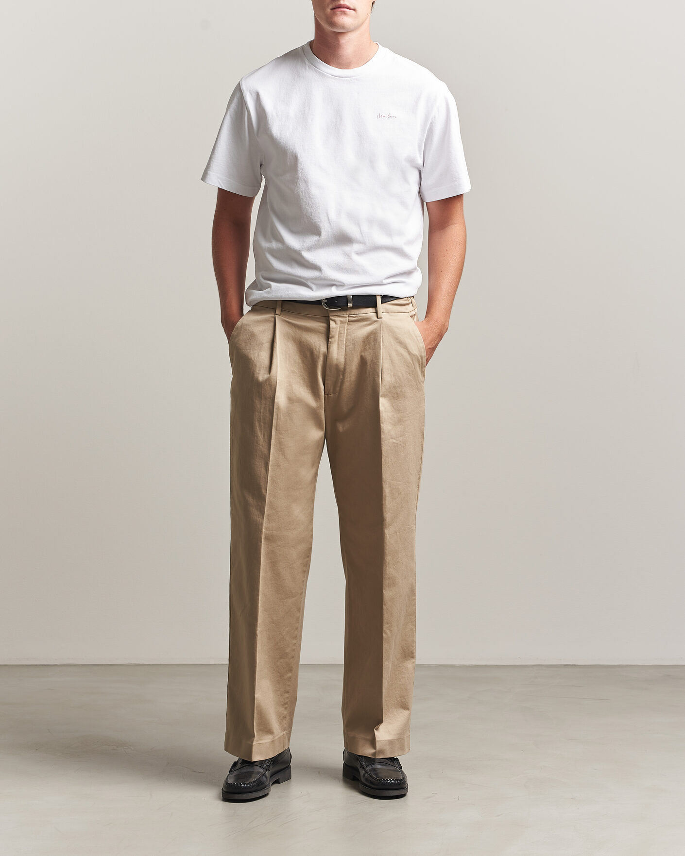 Mies | T-paidat | Forét | Haze T-Shirt White