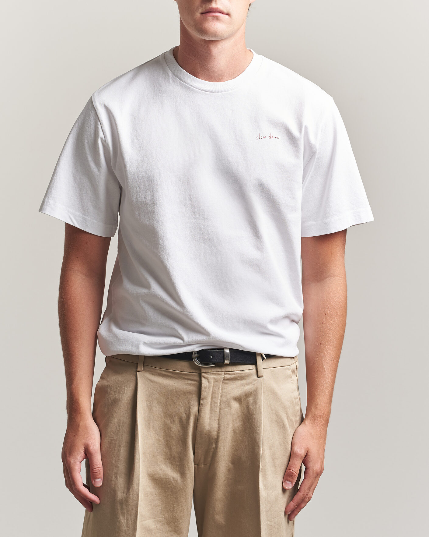 Mies | T-paidat | Forét | Haze T-Shirt White