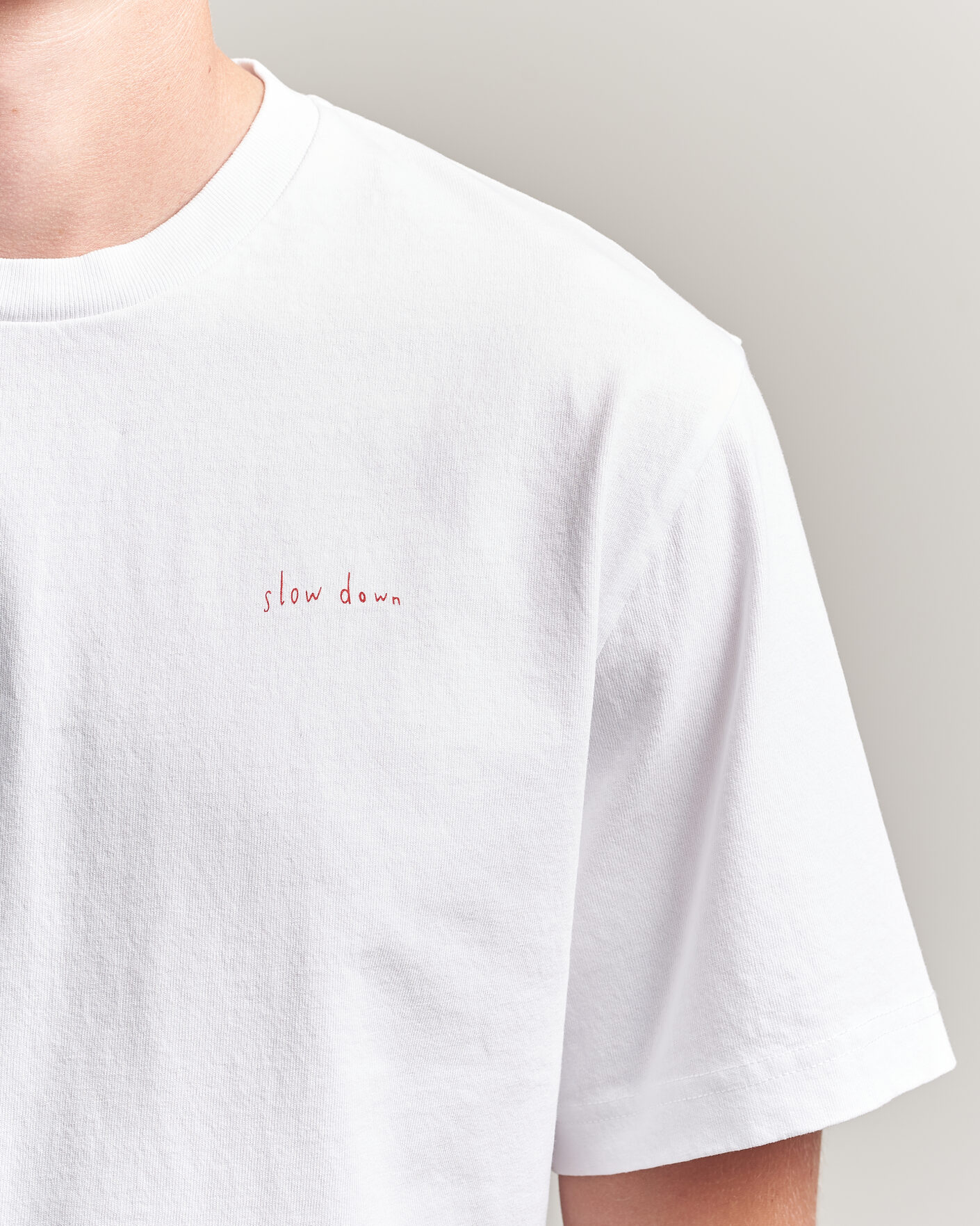 Mies | T-paidat | Forét | Haze T-Shirt White